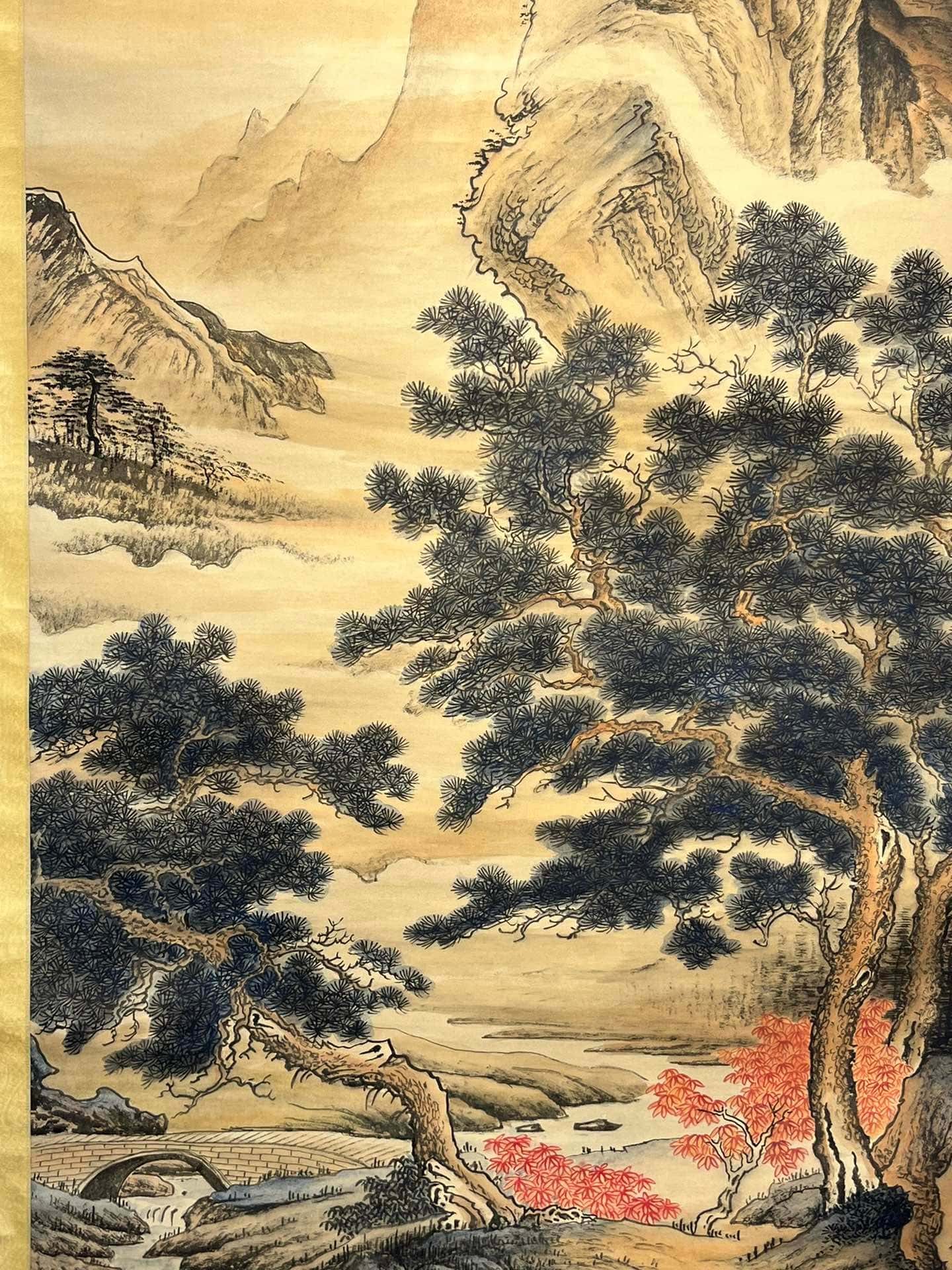 Chinese scroll painting Dai Jin