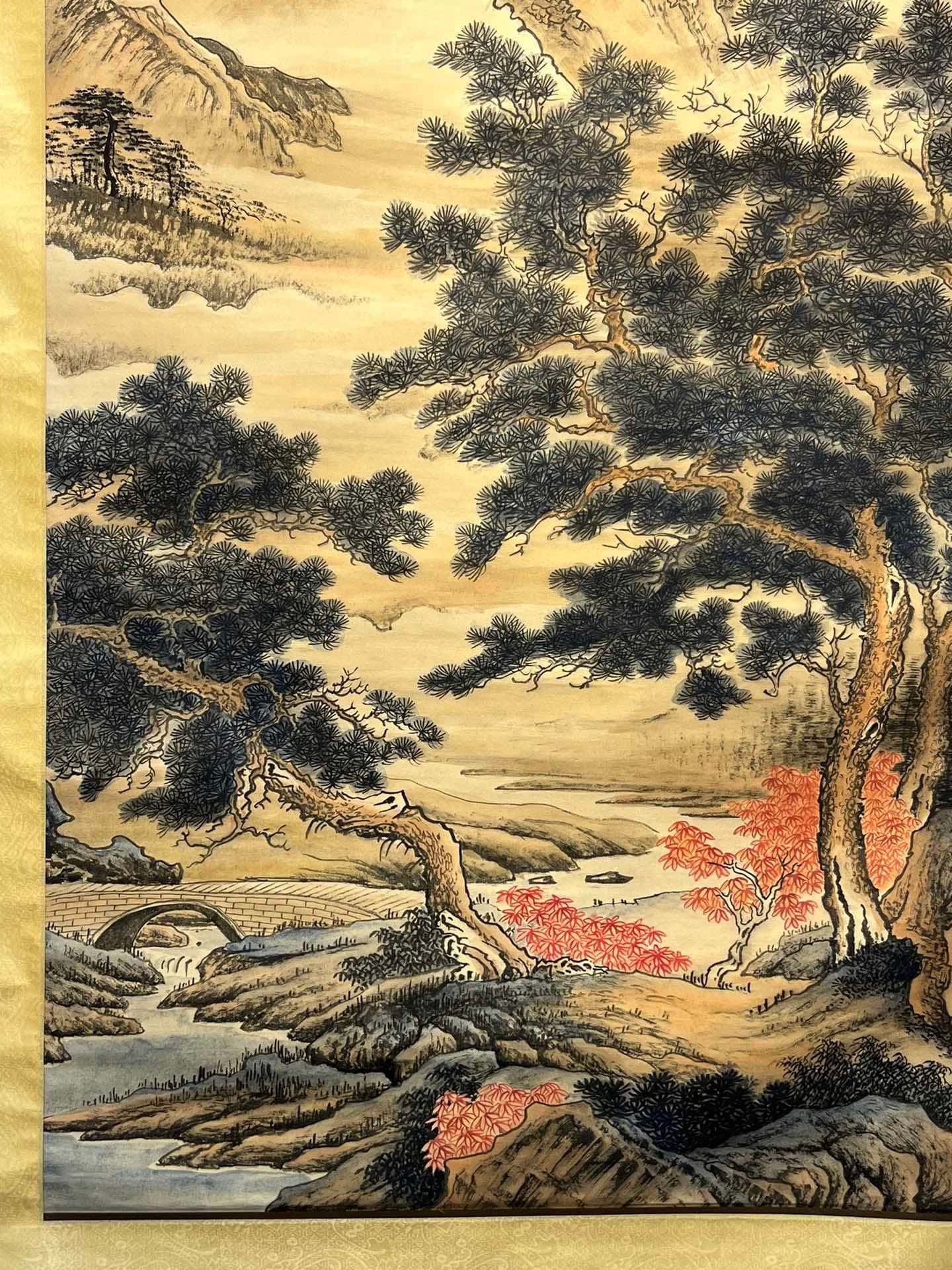 Chinese scroll painting Dai Jin