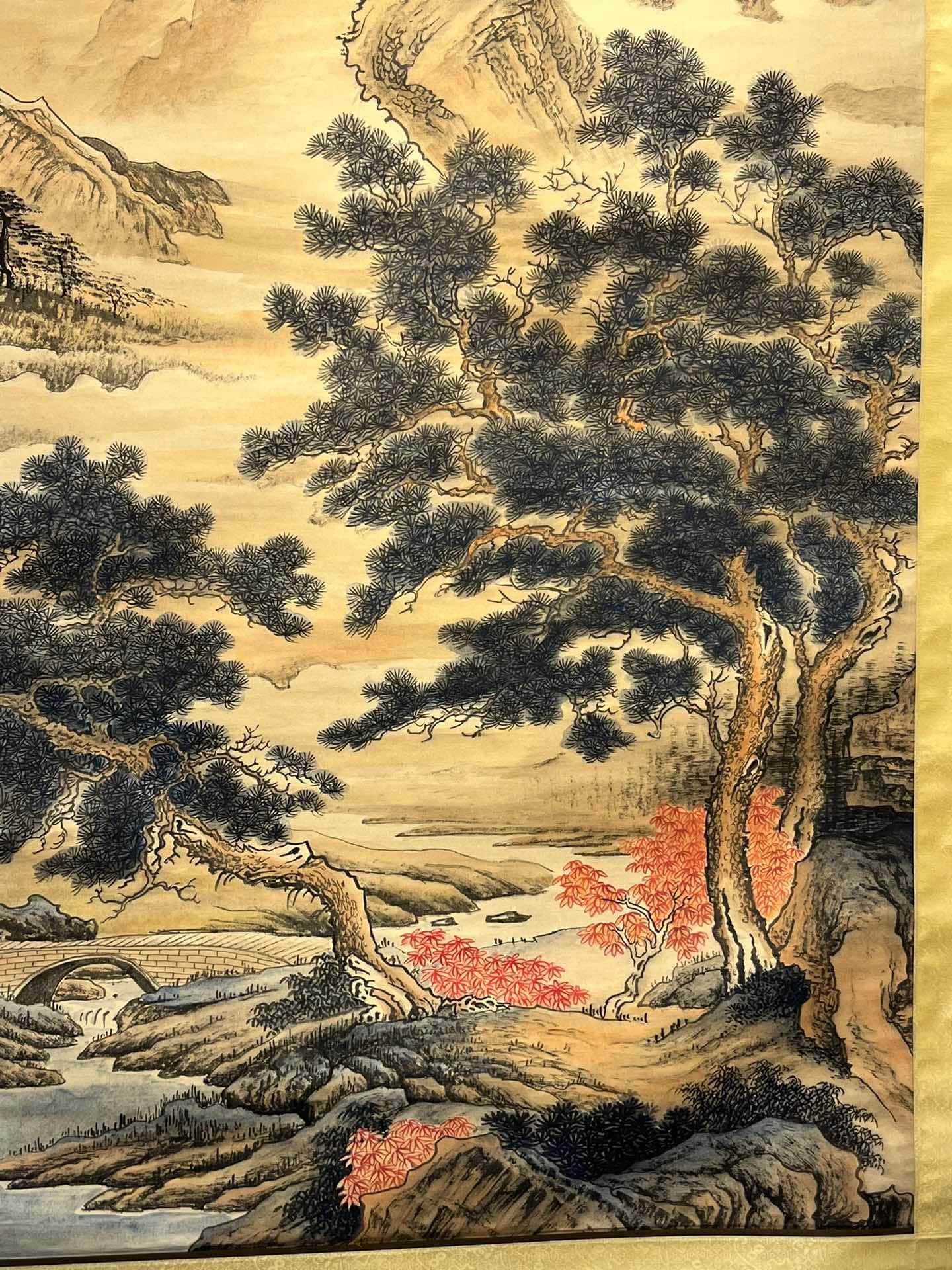Chinese scroll painting Dai Jin