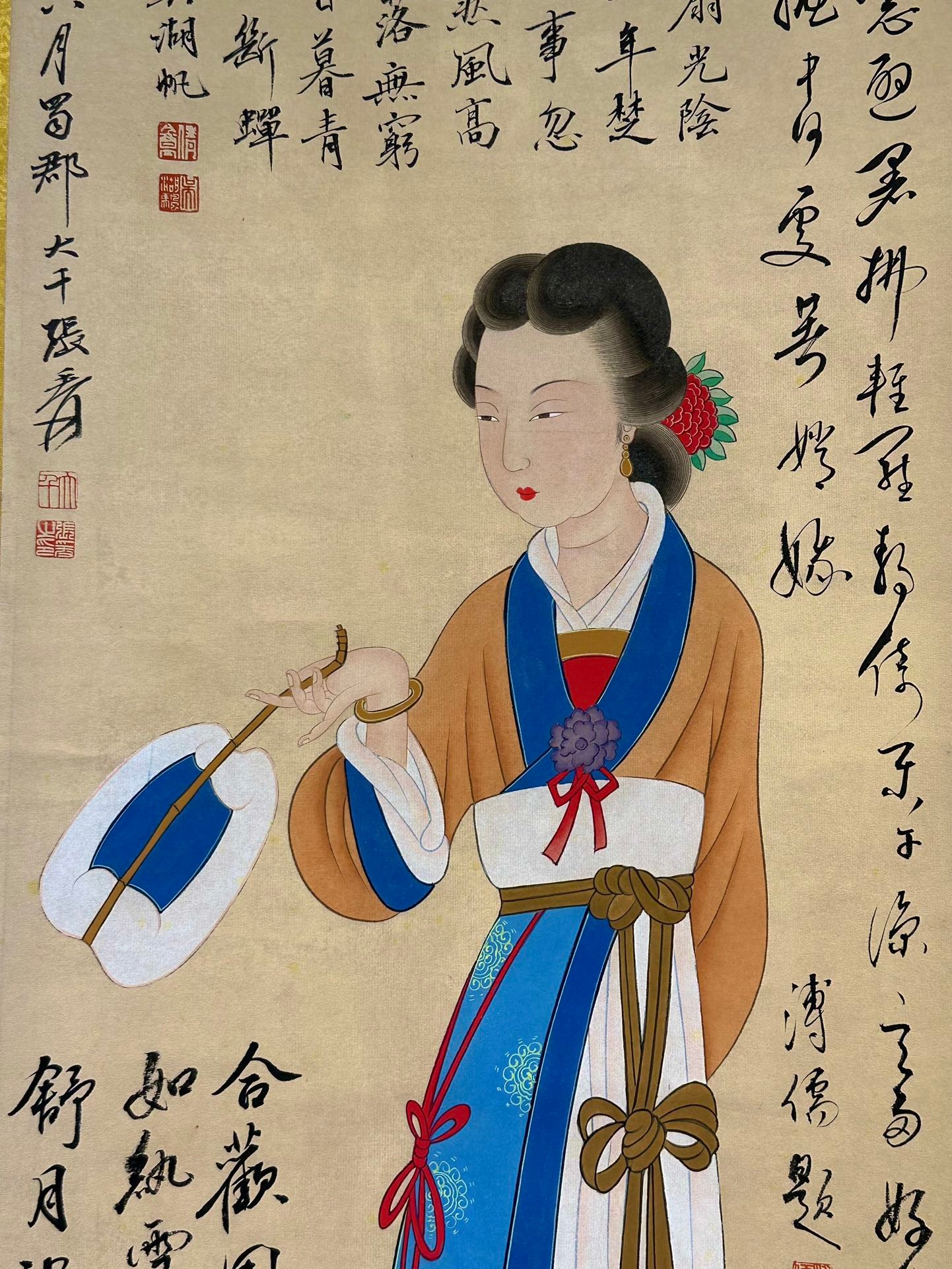 Chinese scroll painting Zhang Daqian