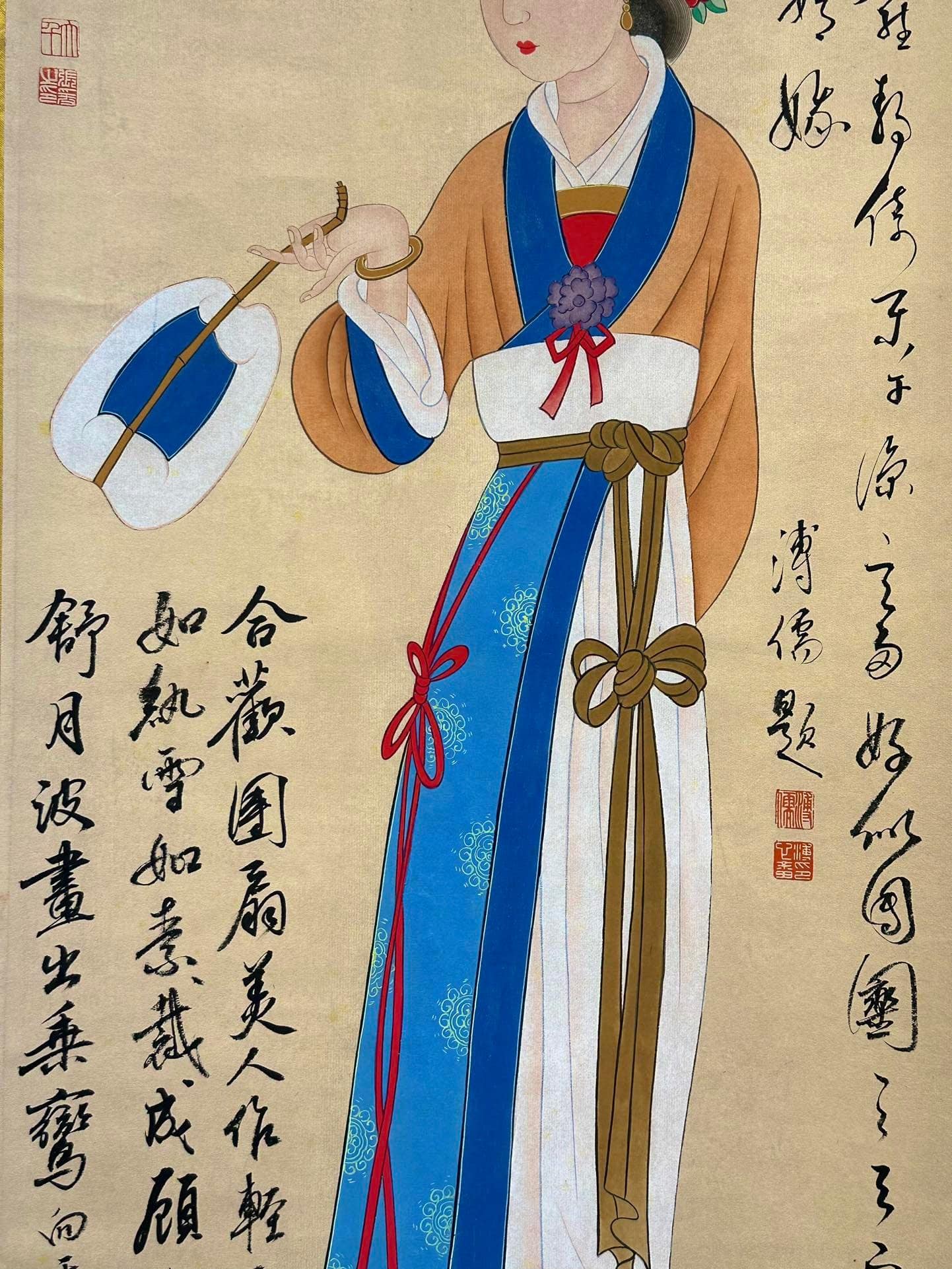Chinese scroll painting Zhang Daqian