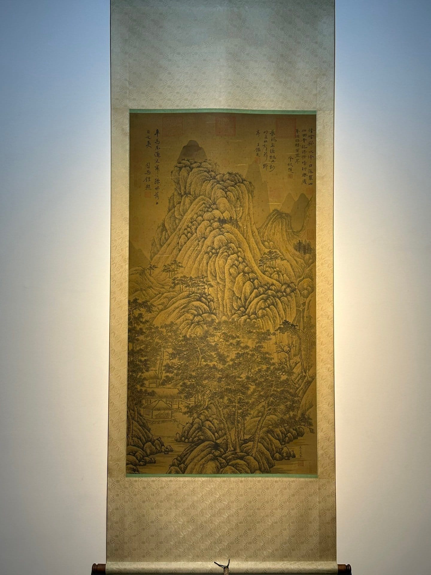 Chinese scroll painting Zhan Ziqian