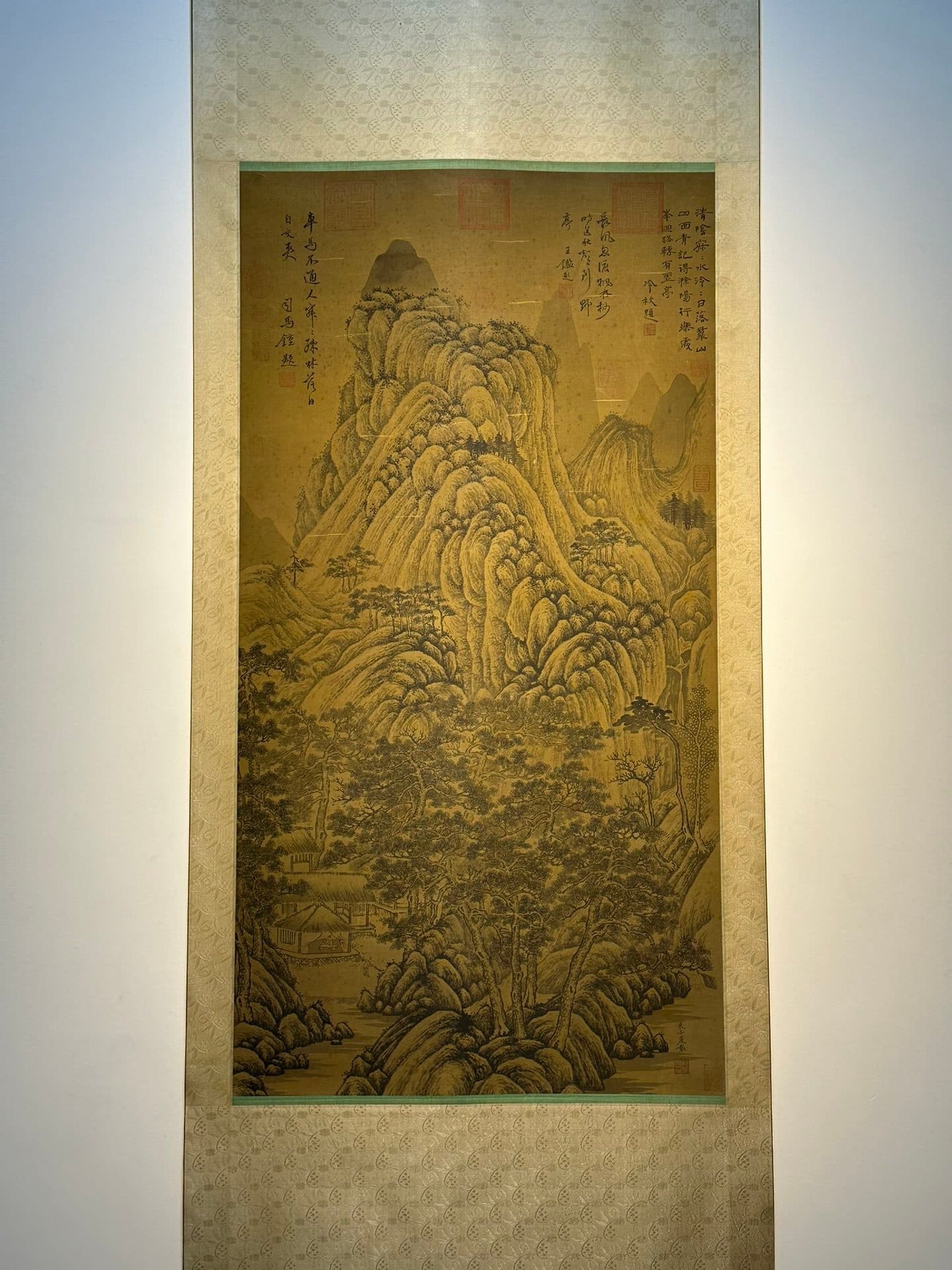 Chinese scroll painting Zhan Ziqian