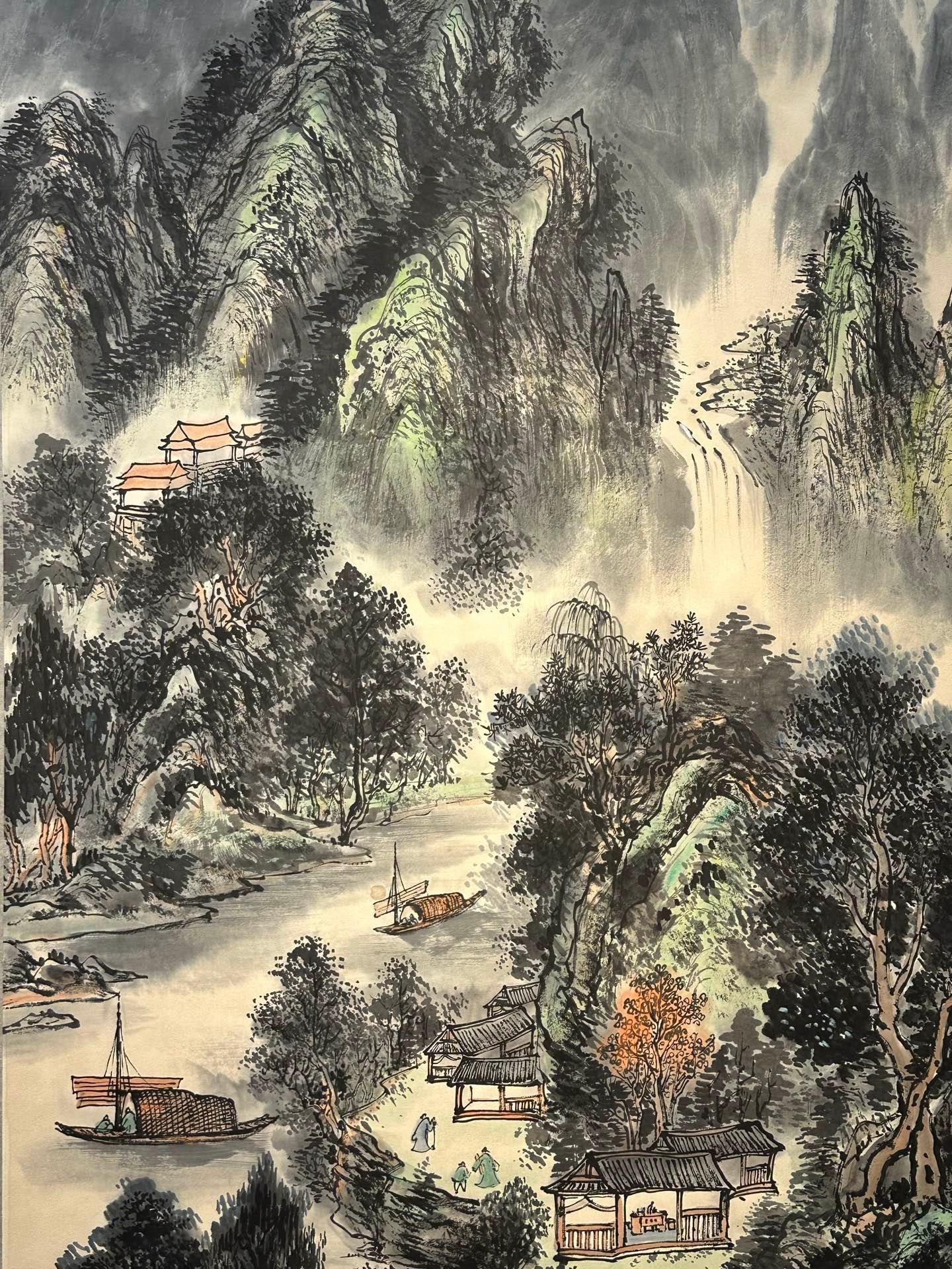 Chinese scroll painting Huang Binhong