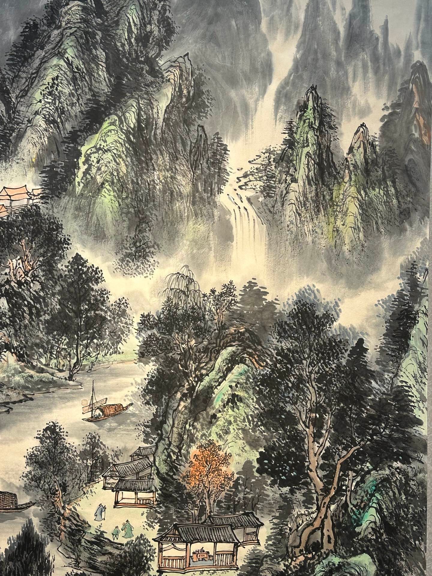 Chinese scroll painting Huang Binhong