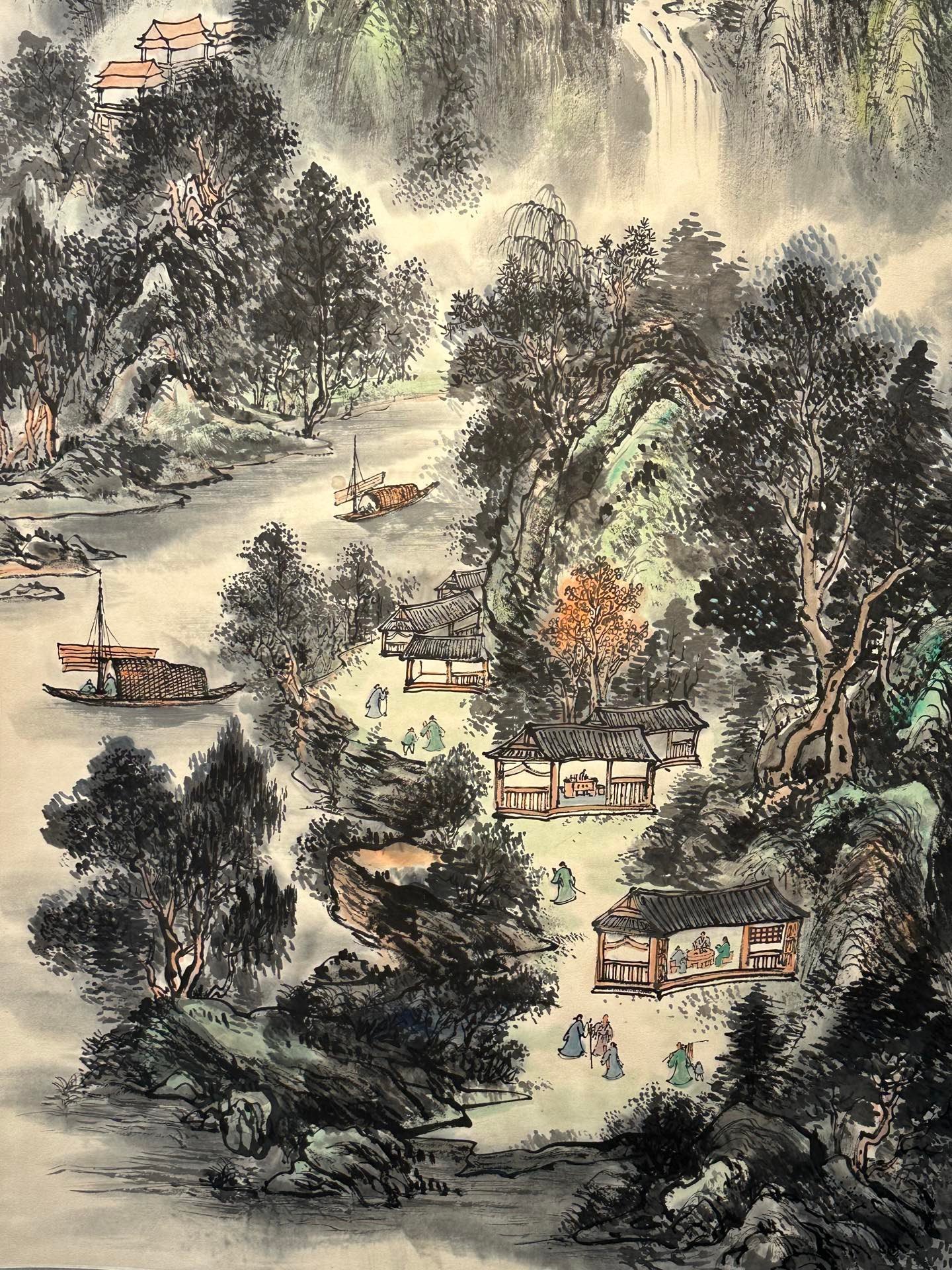 Chinese scroll painting Huang Binhong