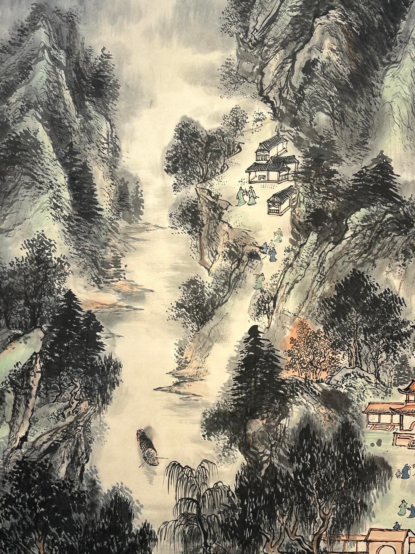 Chinese scroll painting Huang Binhong
