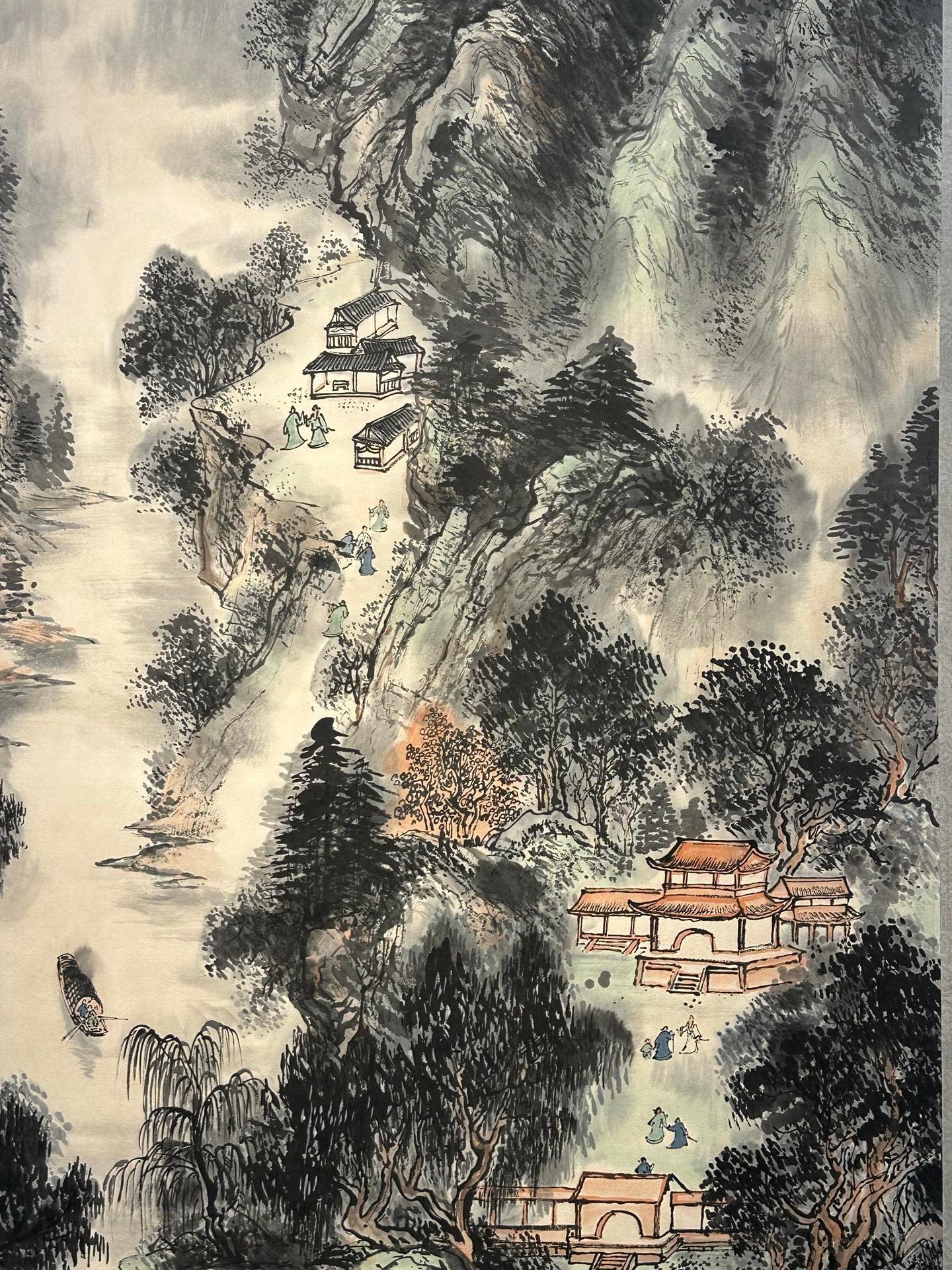 Chinese scroll painting Huang Binhong