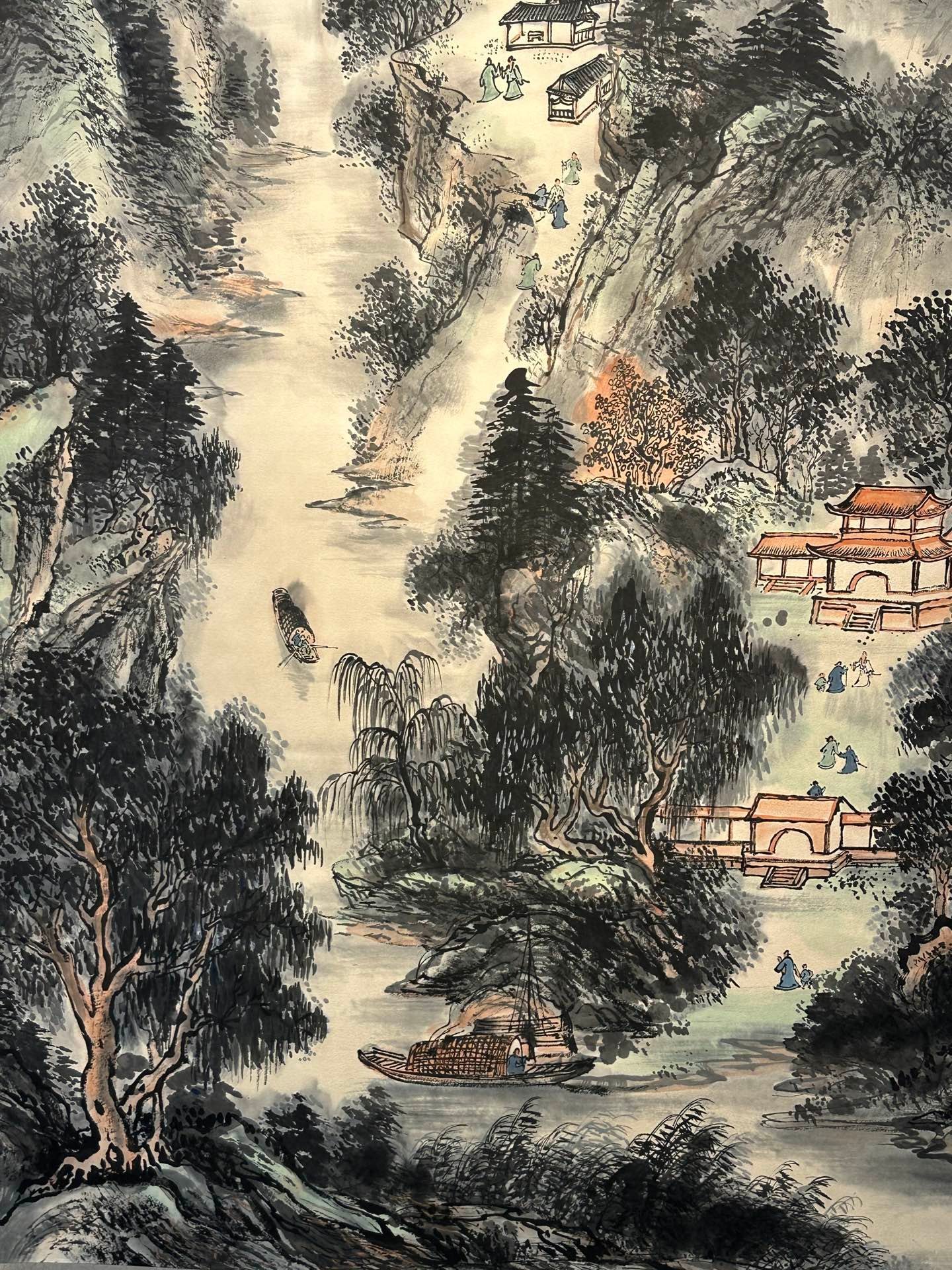 Chinese scroll painting Huang Binhong