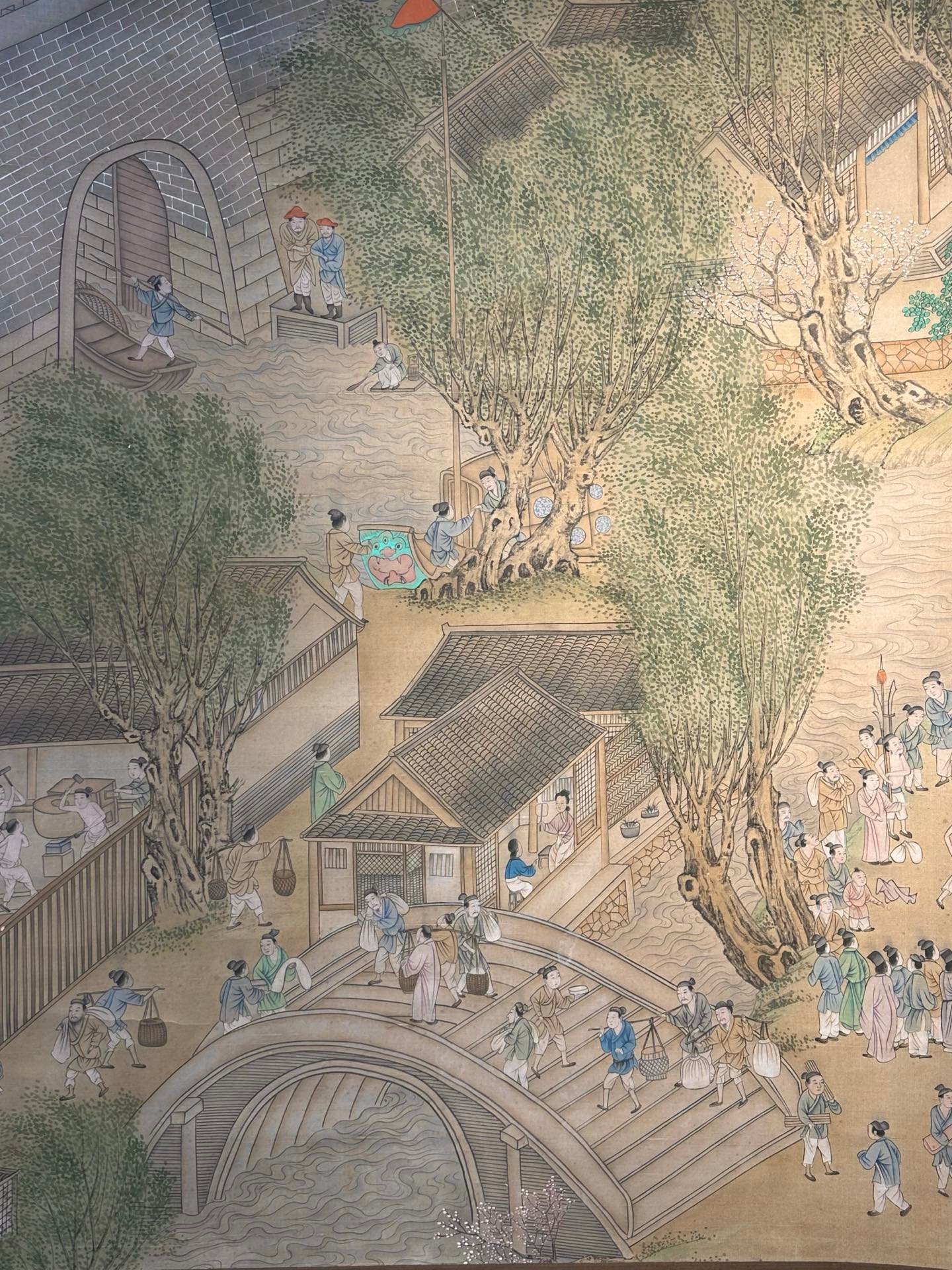 Chinese scroll painting Zhang Zeduan