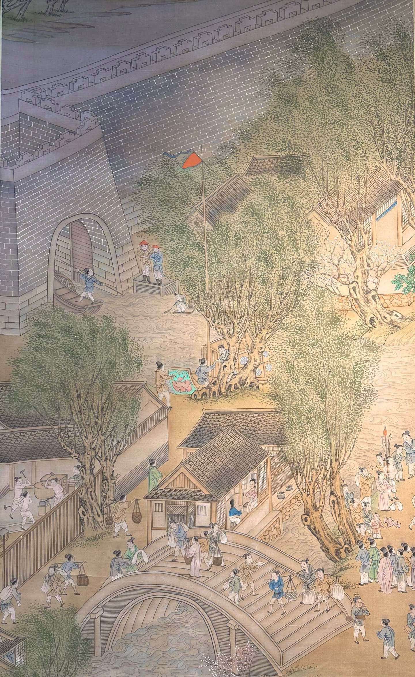 Chinese scroll painting Zhang Zeduan