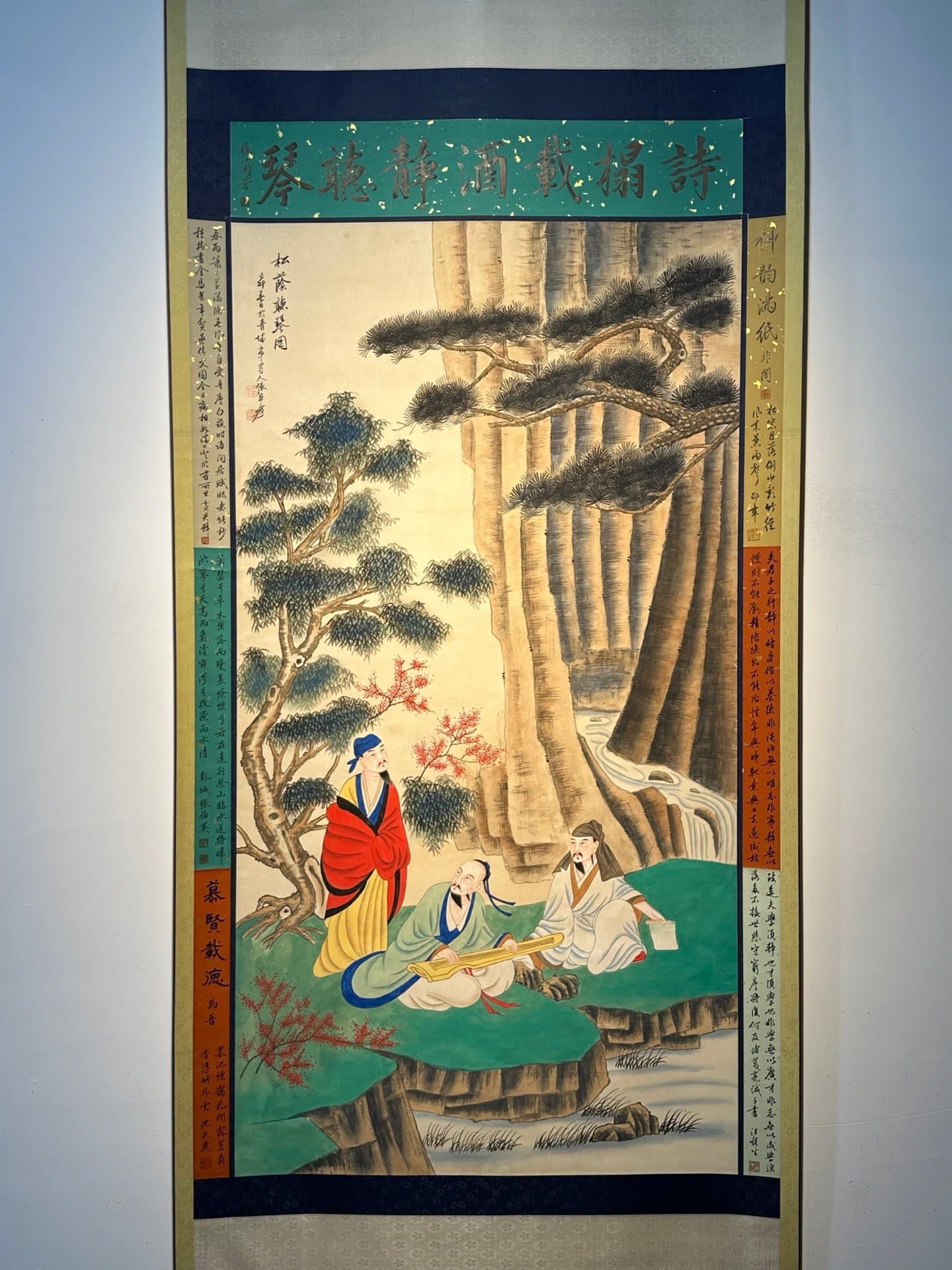Chinese scroll painting Zhang Daqian