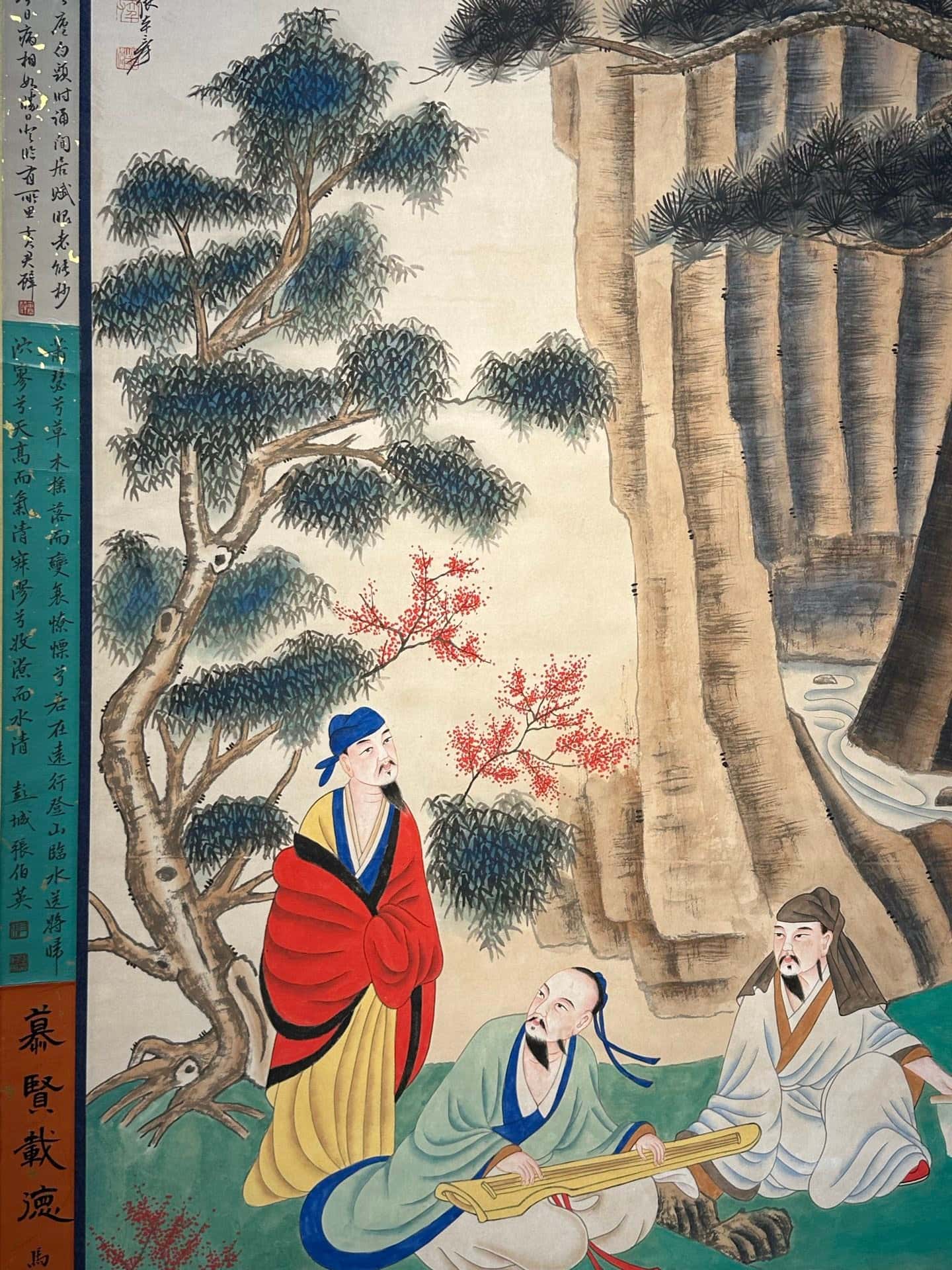 Chinese scroll painting Zhang Daqian