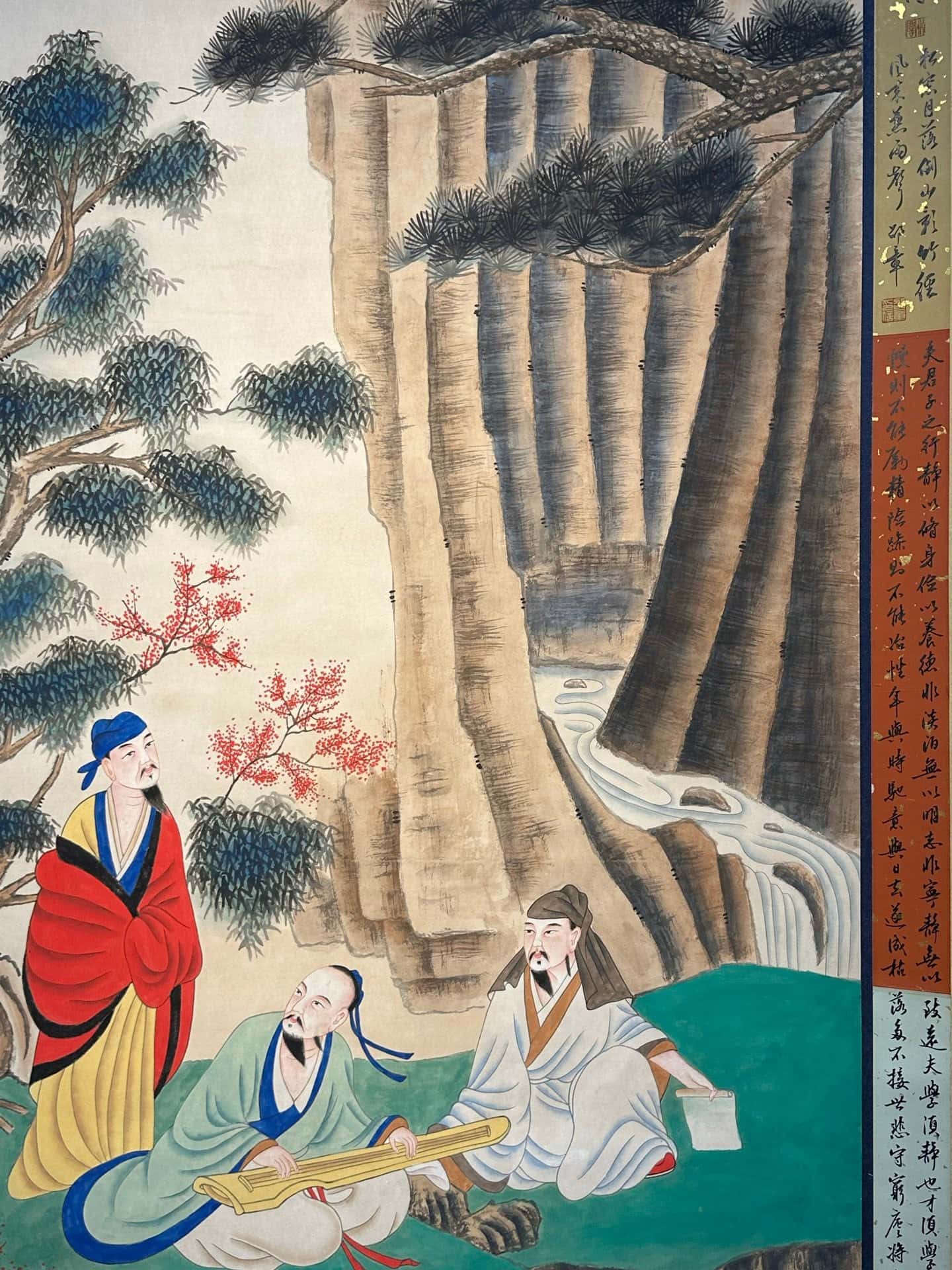 Chinese scroll painting Zhang Daqian