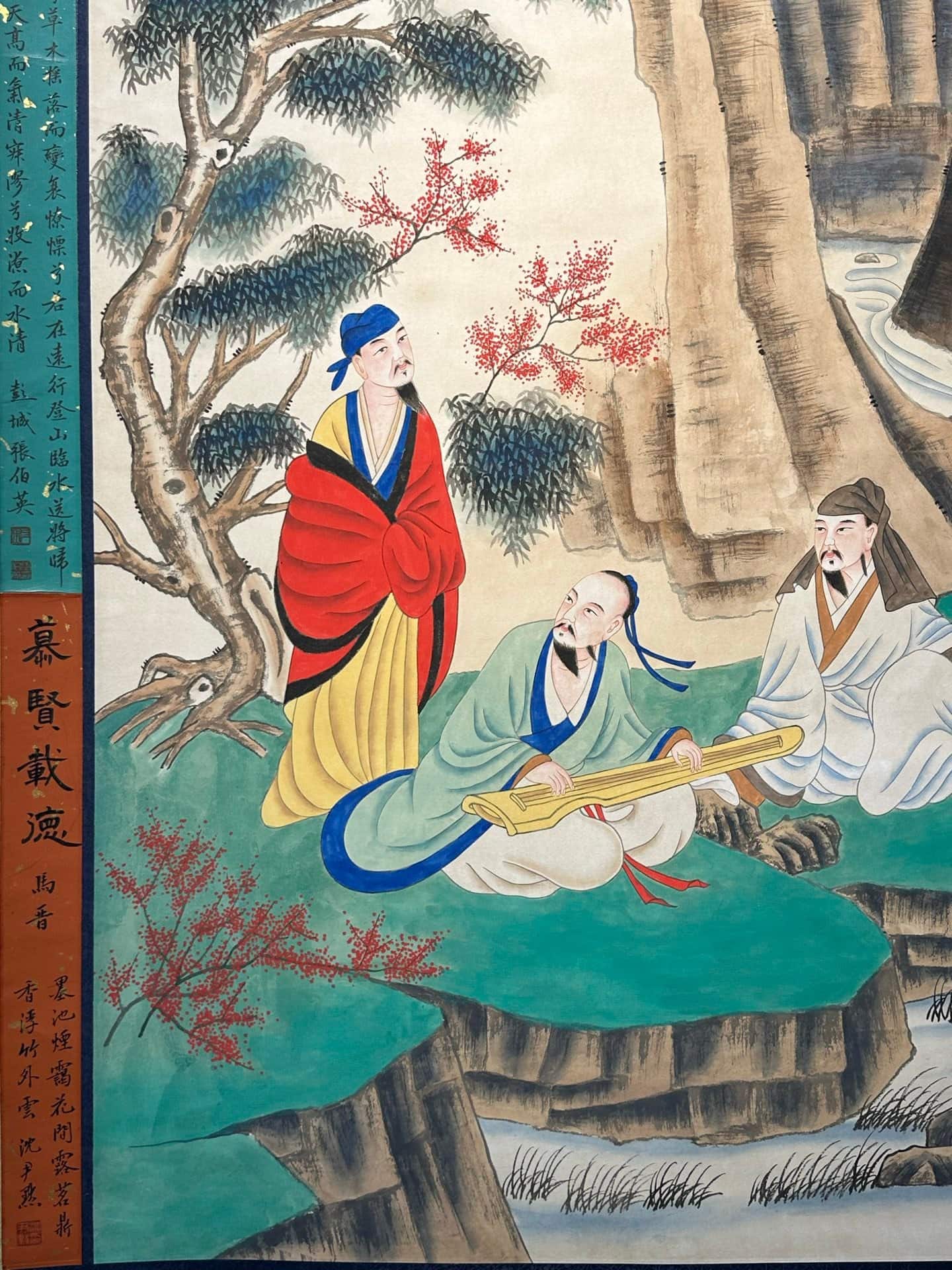 Chinese scroll painting Zhang Daqian