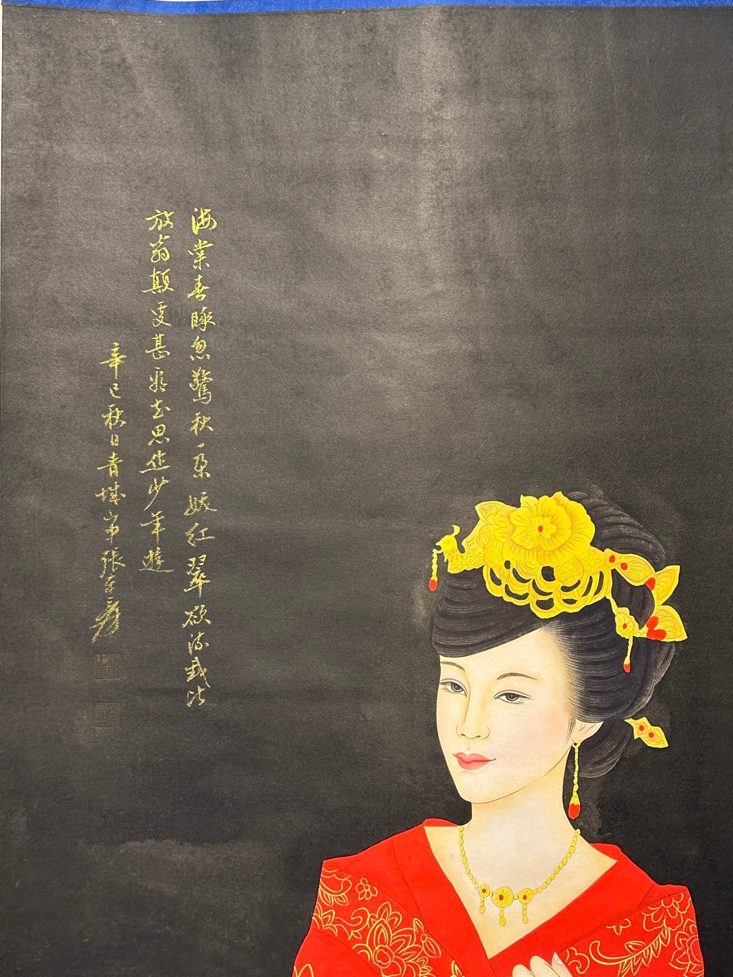 Chinese scroll painting Zhang Daqian