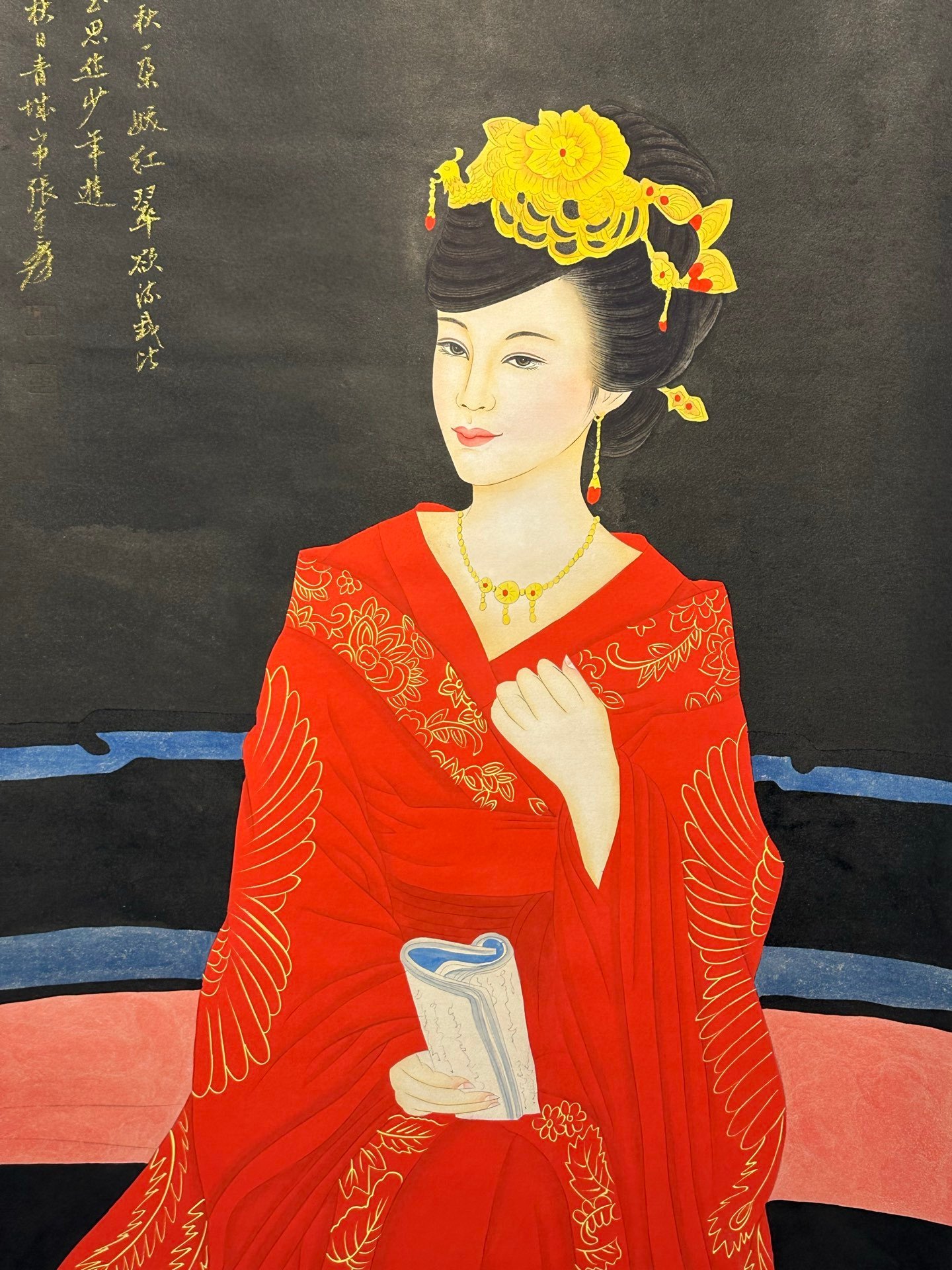 Chinese scroll painting Zhang Daqian