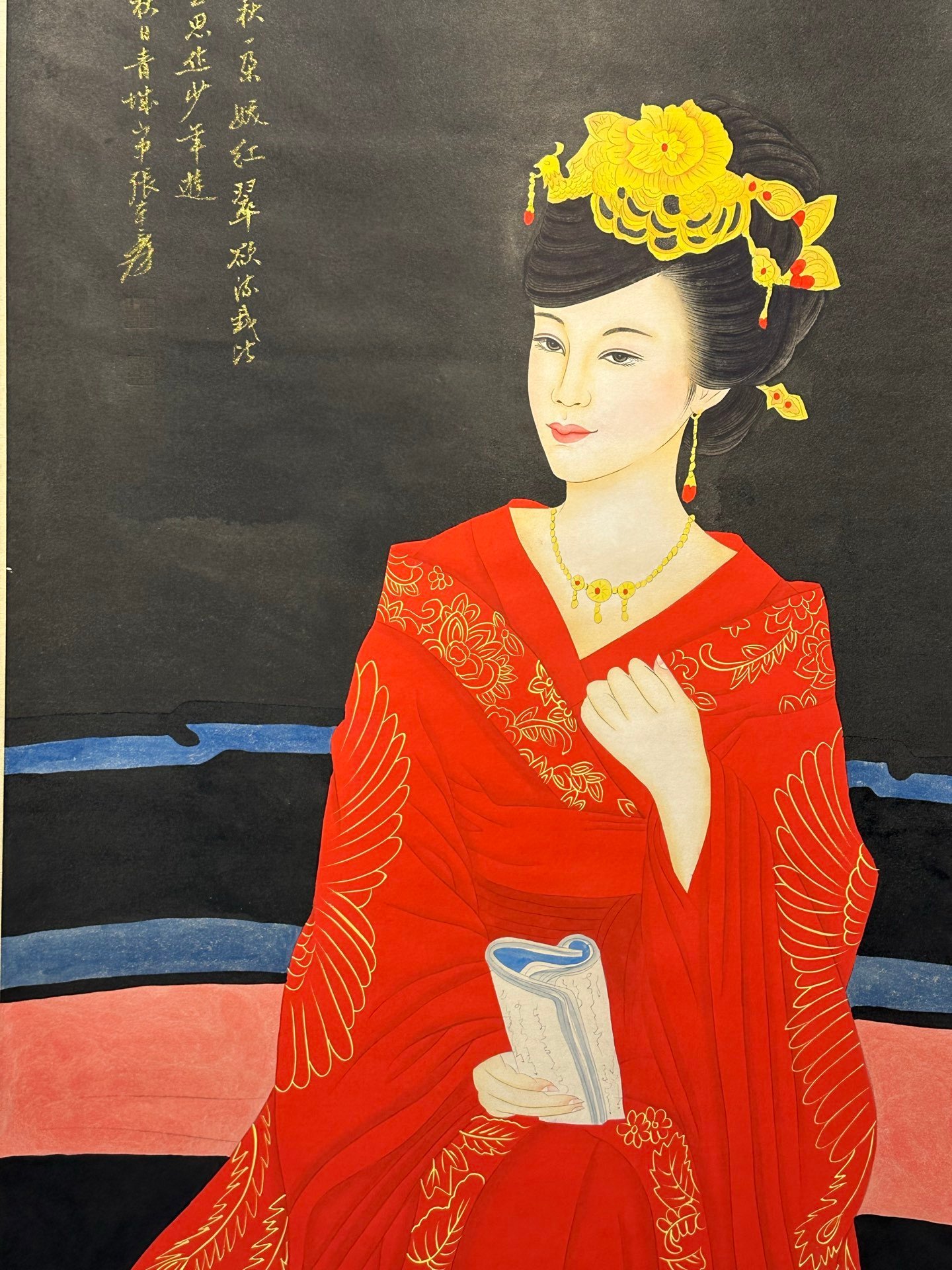 Chinese scroll painting Zhang Daqian