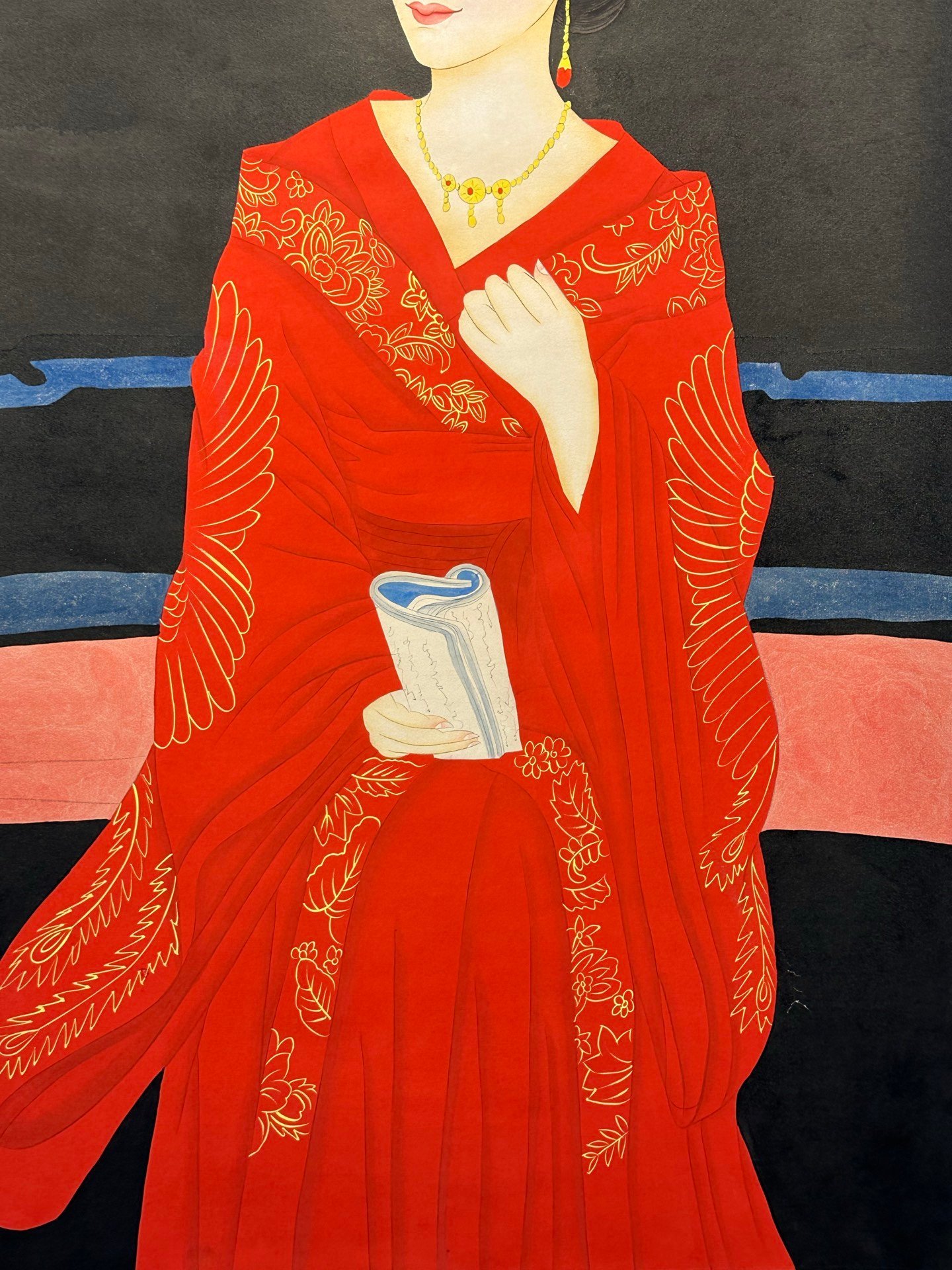 Chinese scroll painting Zhang Daqian