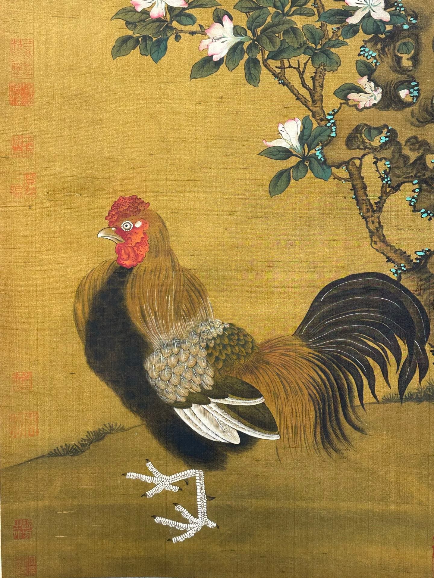 Chinese scroll painting Song Huizong