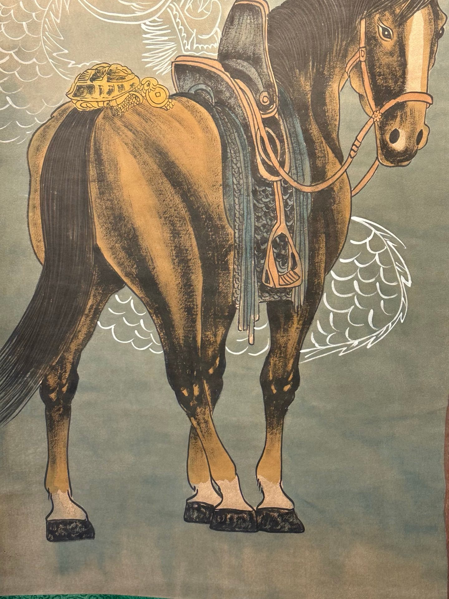 Chinese scroll painting Fu Baoshi