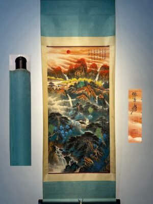 Chinese scroll painting Zhang Daqian