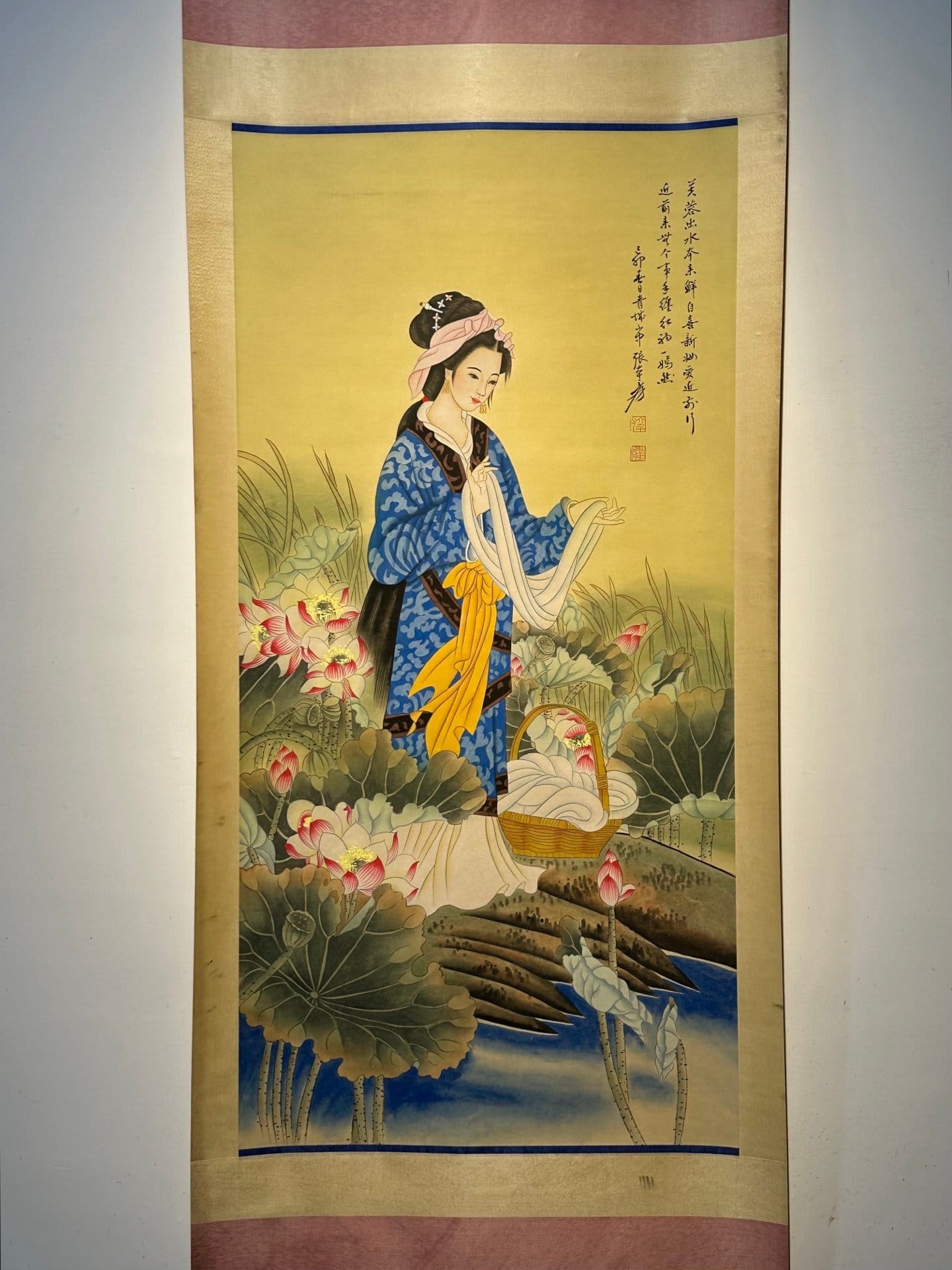 Chinese scroll painting Zhang Daqian
