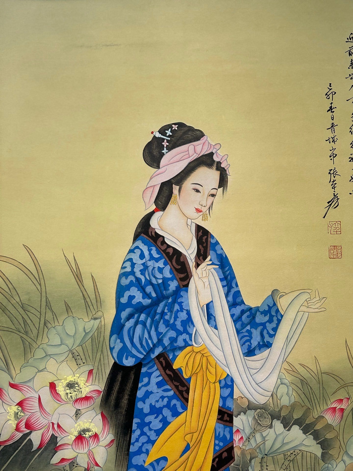 Chinese scroll painting Zhang Daqian