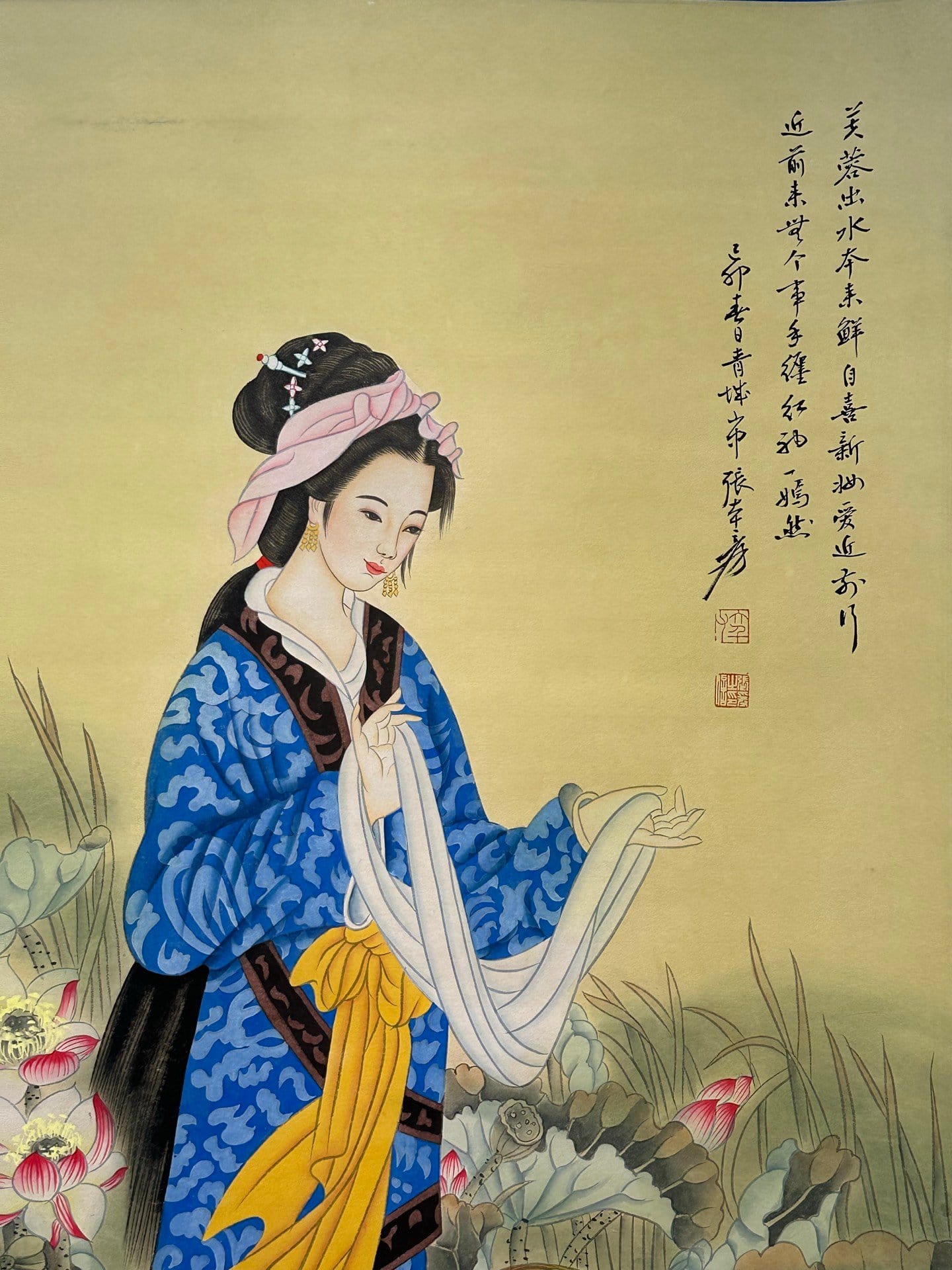 Chinese scroll painting Zhang Daqian