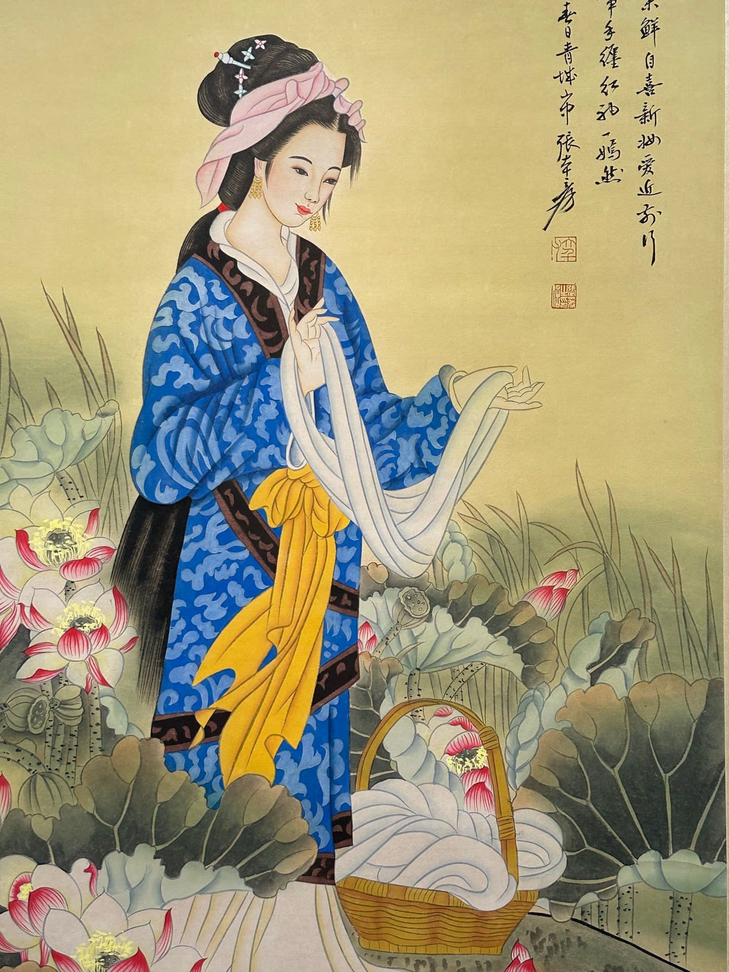 Chinese scroll painting Zhang Daqian