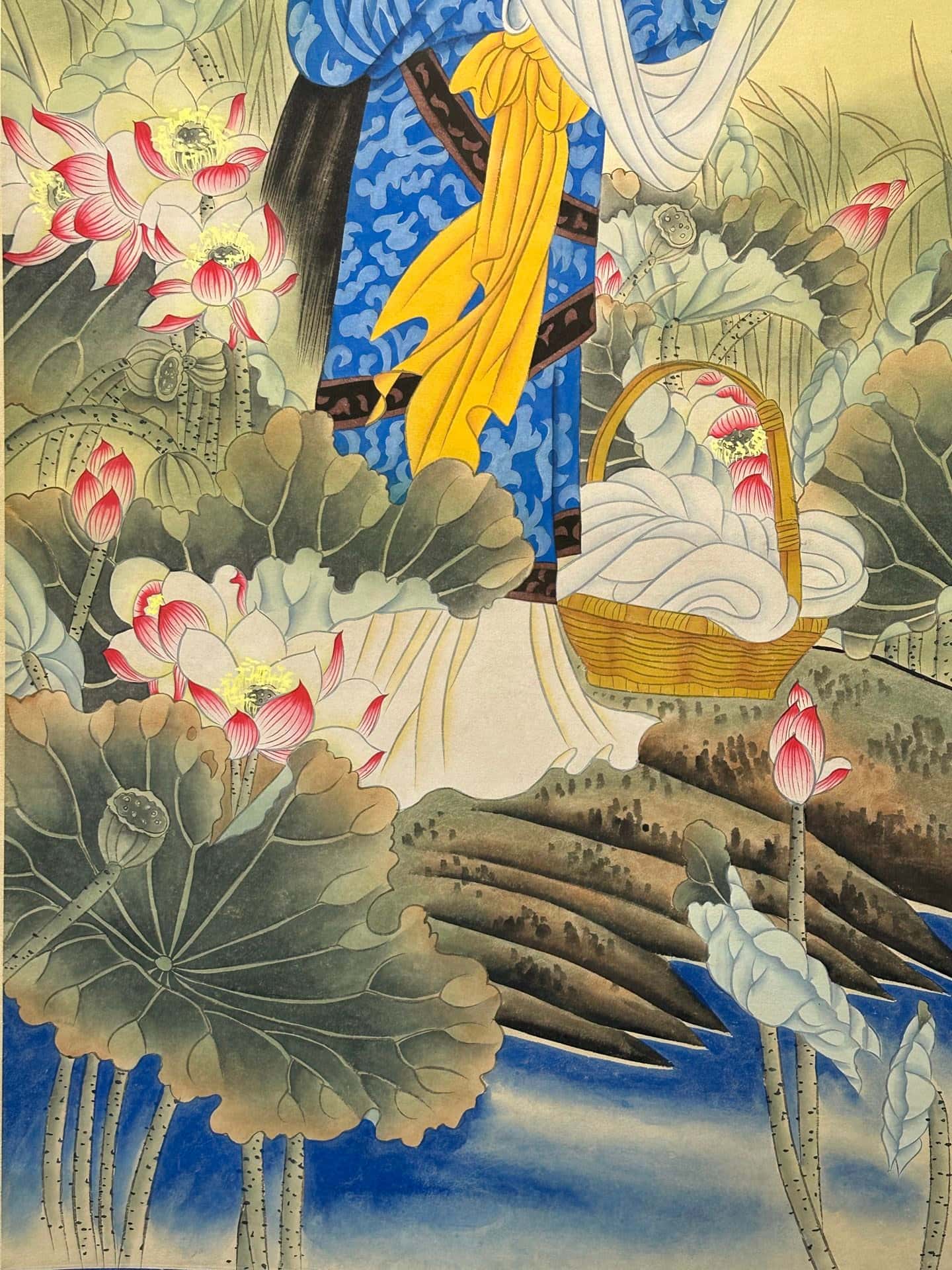 Chinese scroll painting Zhang Daqian