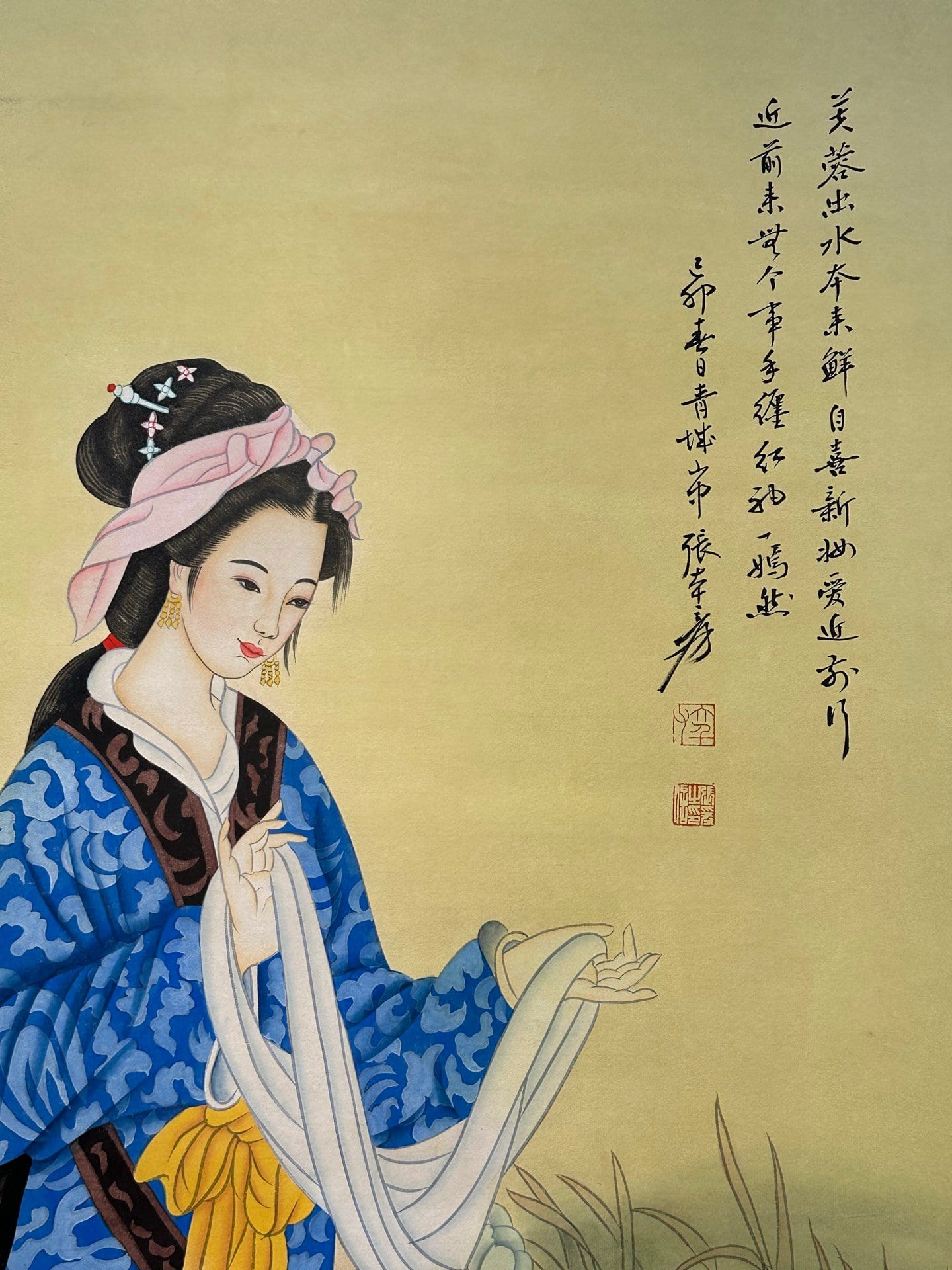Chinese scroll painting Zhang Daqian