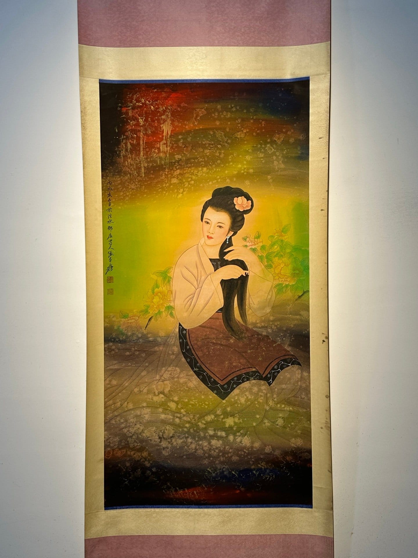 Chinese scroll painting Zhang Daqian