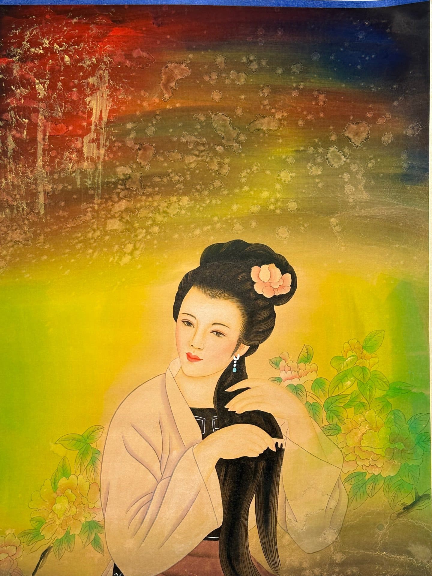 Chinese scroll painting Zhang Daqian
