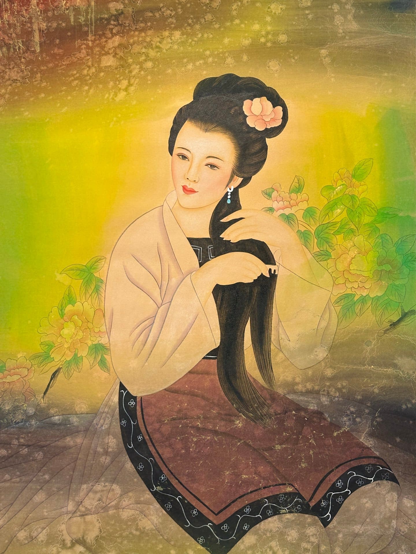 Chinese scroll painting Zhang Daqian
