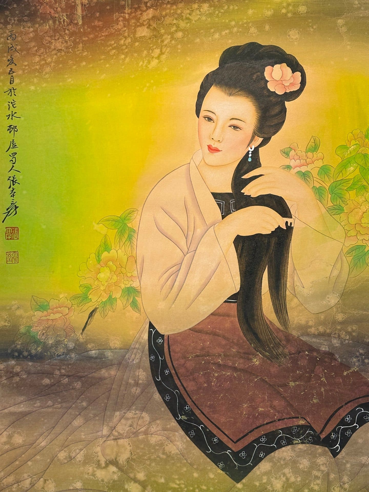 Chinese scroll painting Zhang Daqian