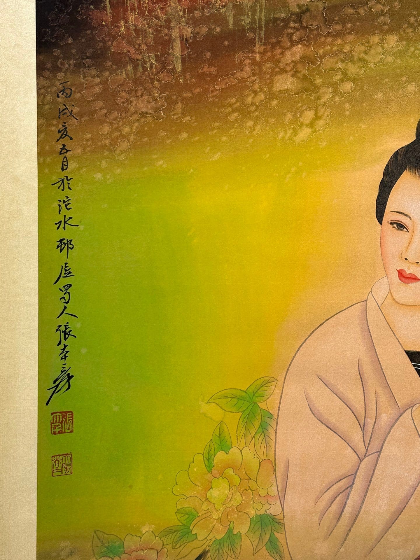Chinese scroll painting Zhang Daqian