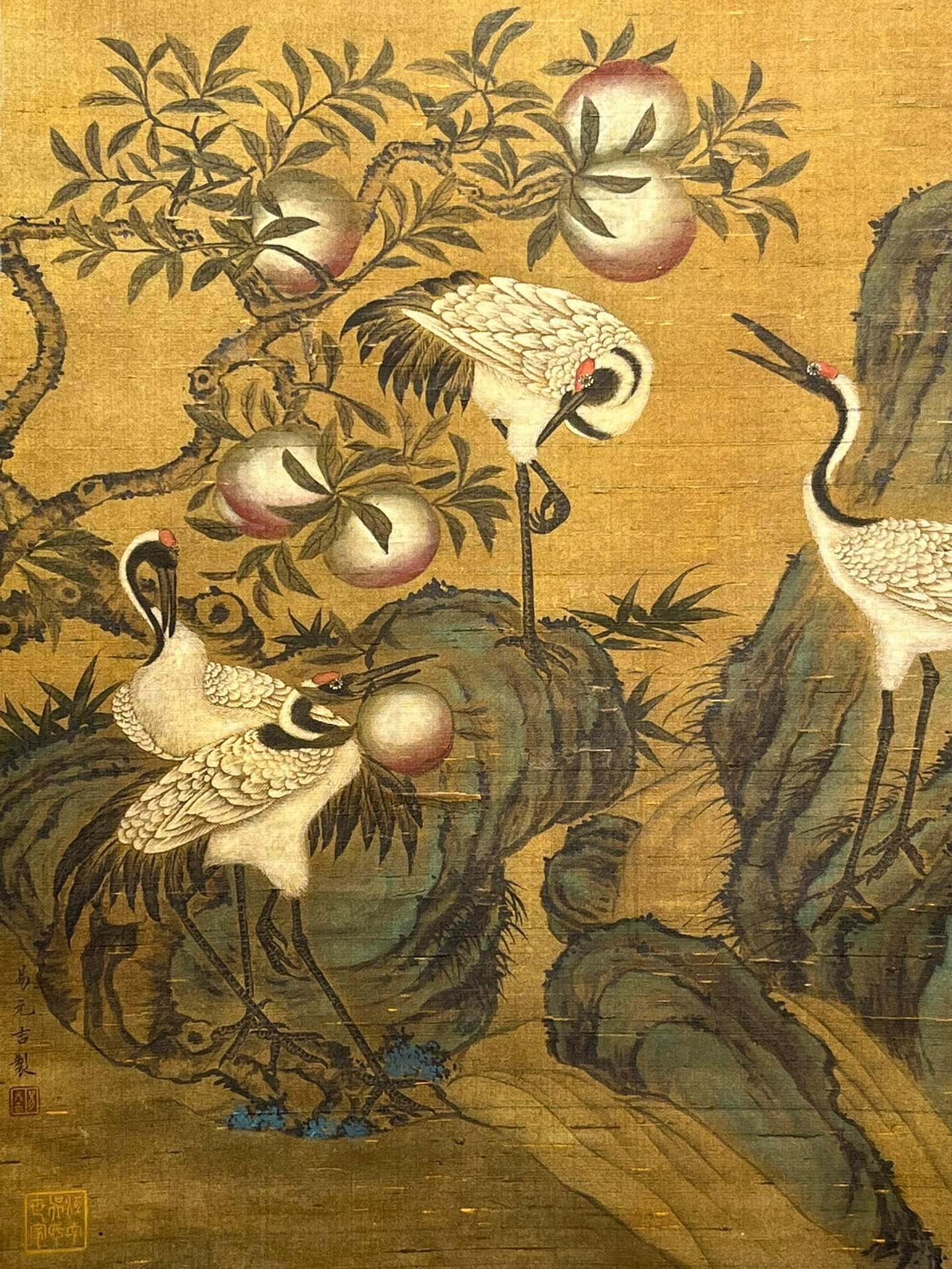 Chinese scroll painting Yi Yuanji