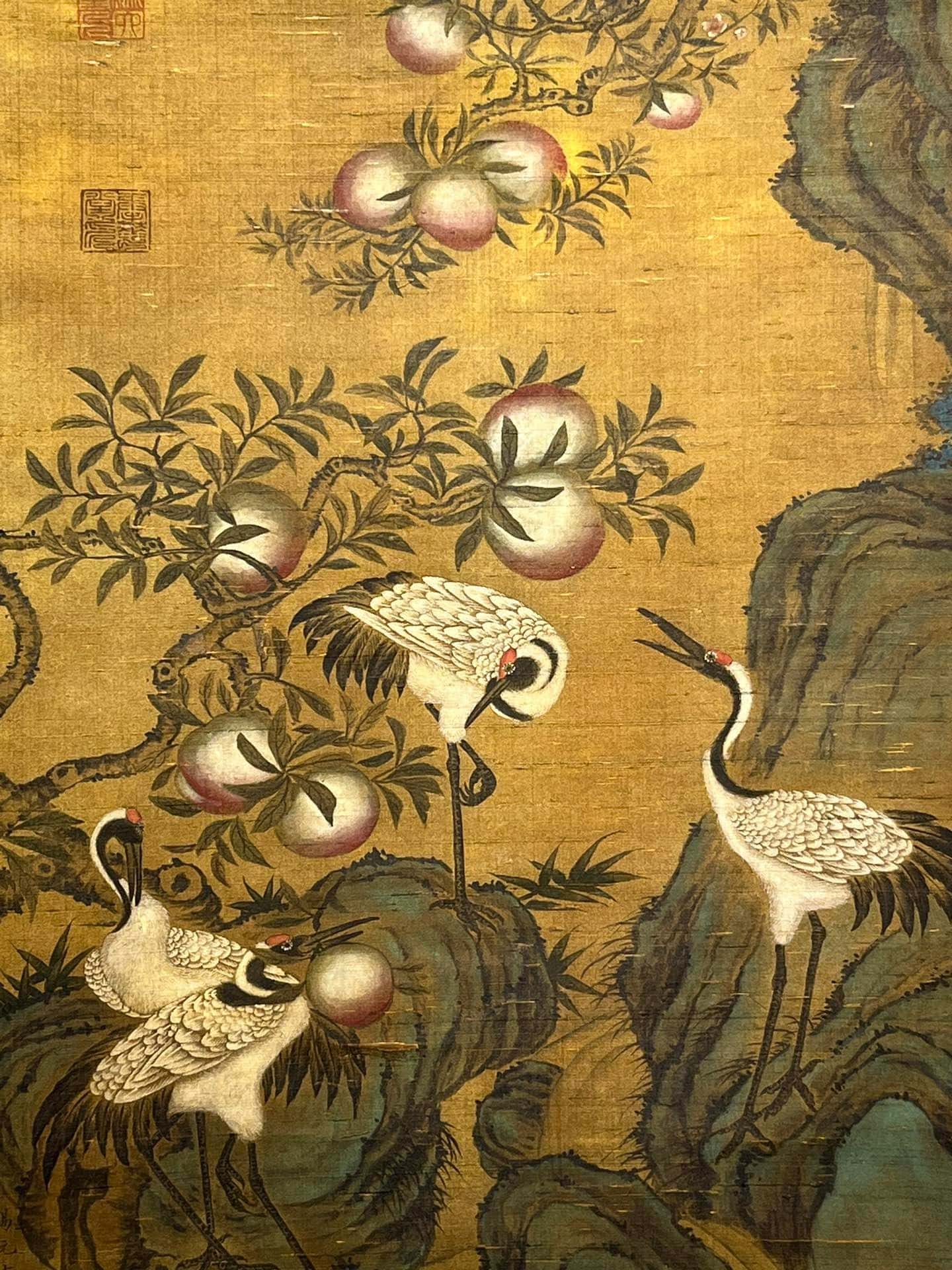 Chinese scroll painting Yi Yuanji