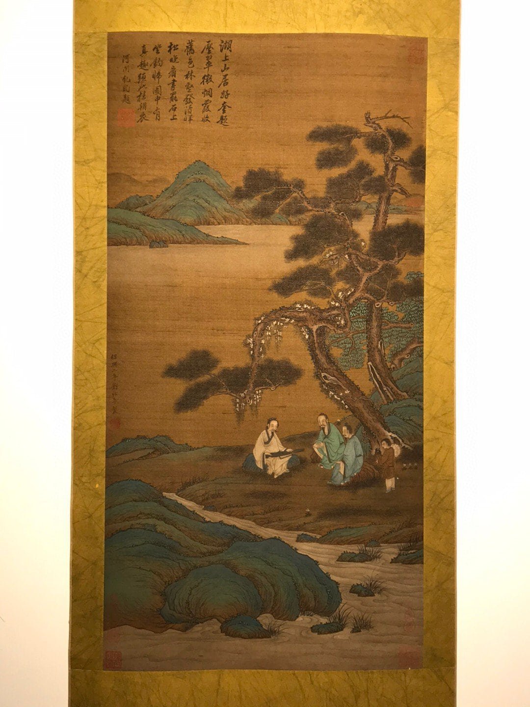 Chinese scroll painting Liu Songnian