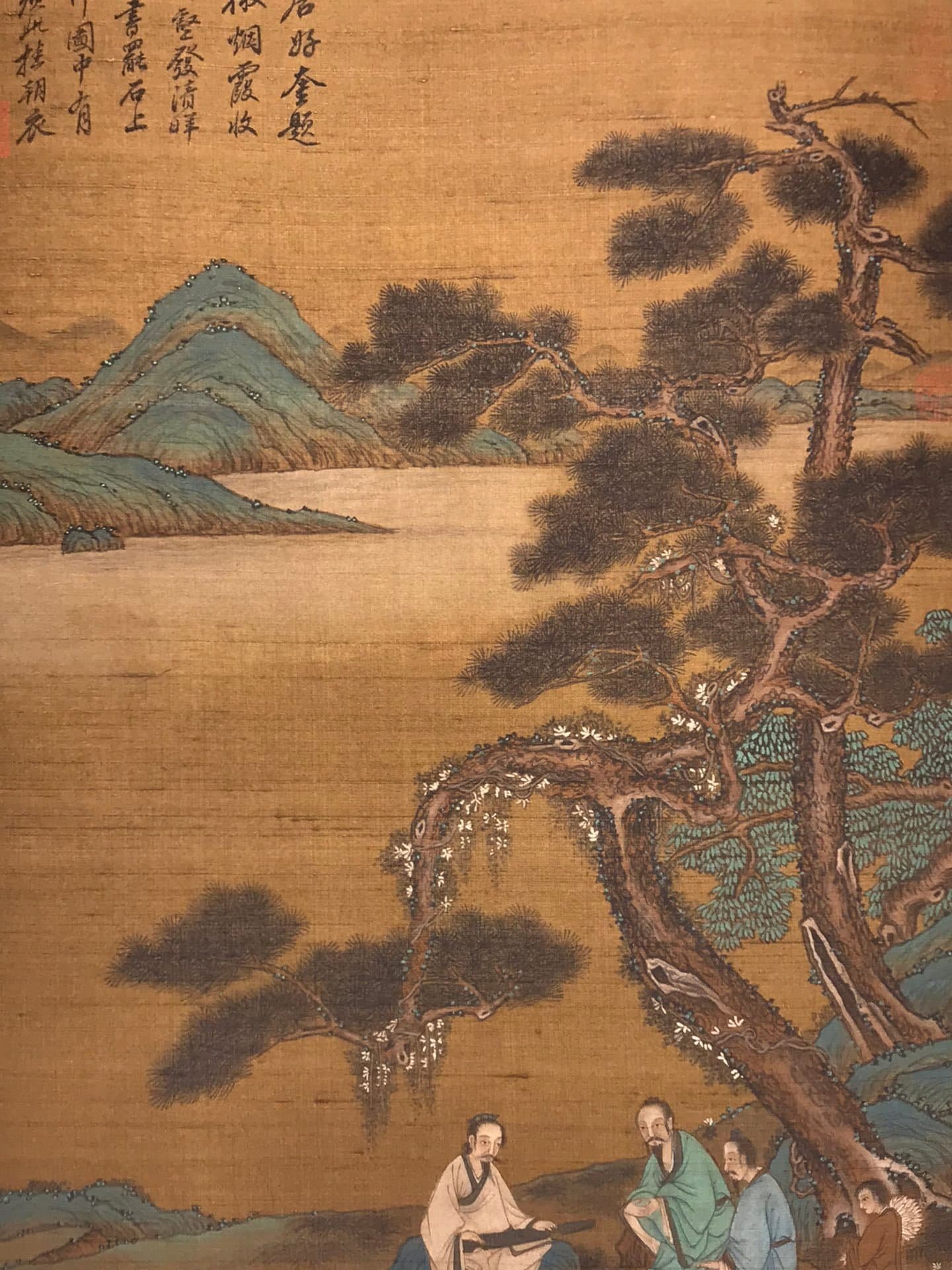 Chinese scroll painting Liu Songnian