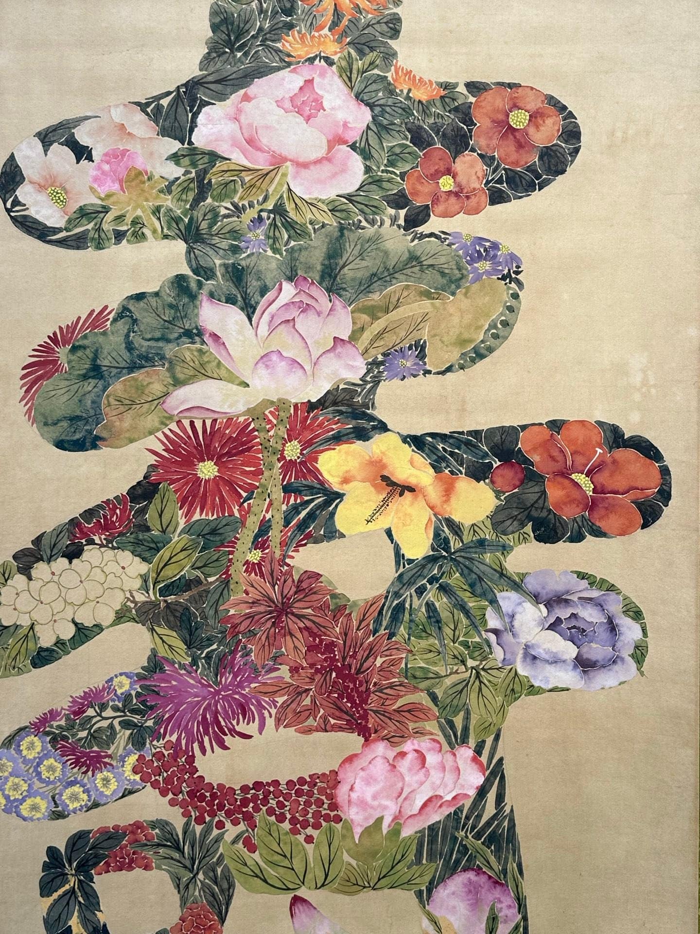 Chinese scroll painting Kangxi