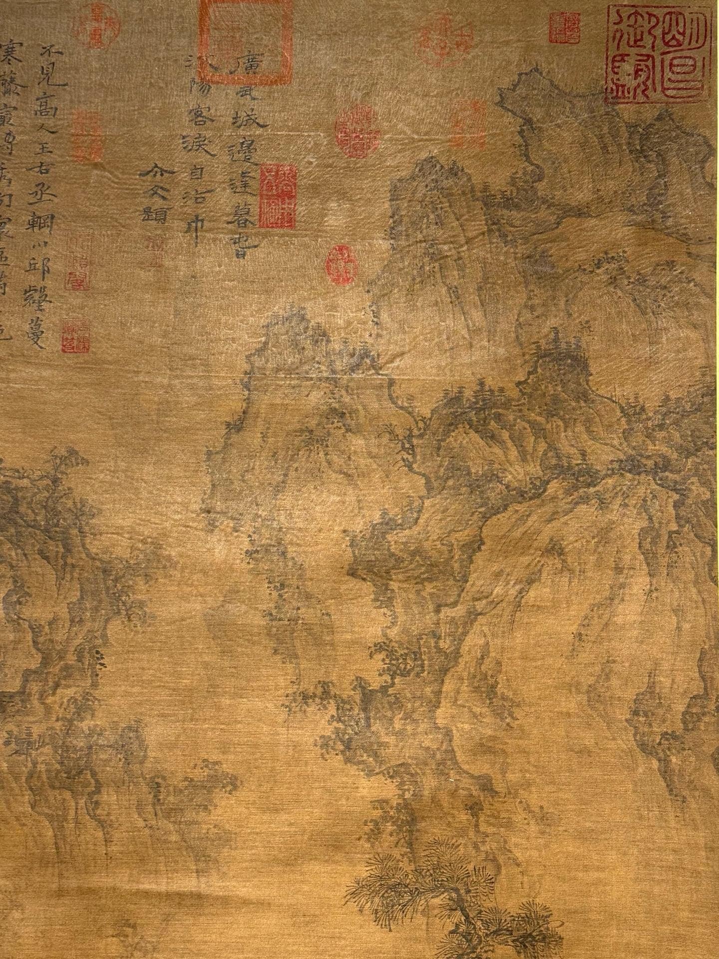 Chinese scroll painting Ju Ran