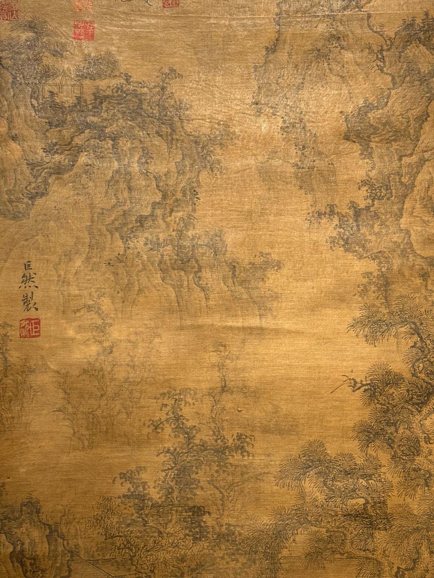 Chinese scroll painting Ju Ran