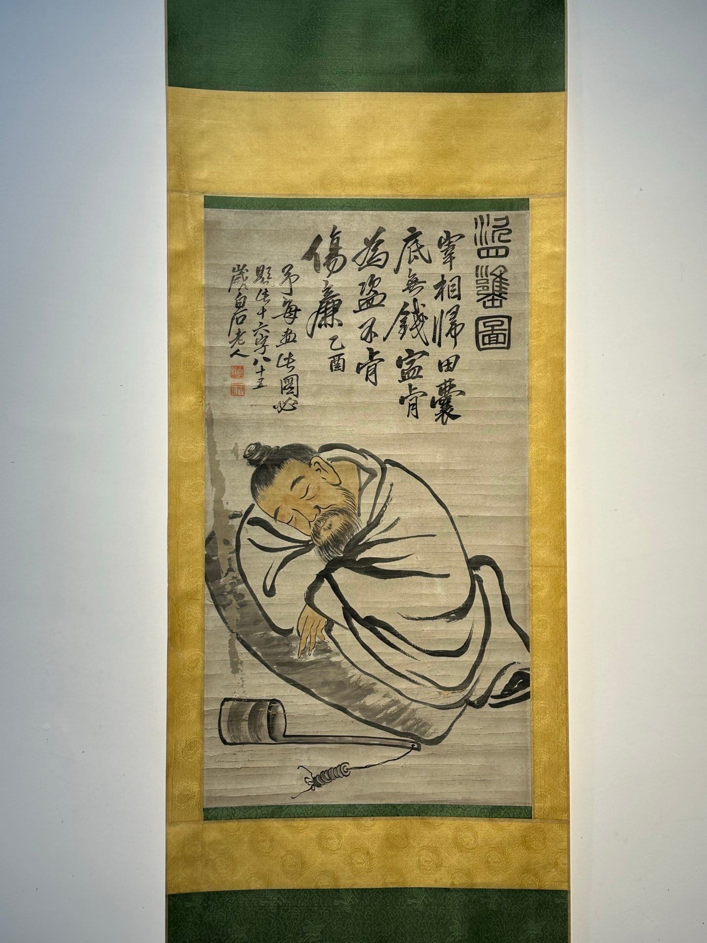 Chinese scroll painting Qi Baishi