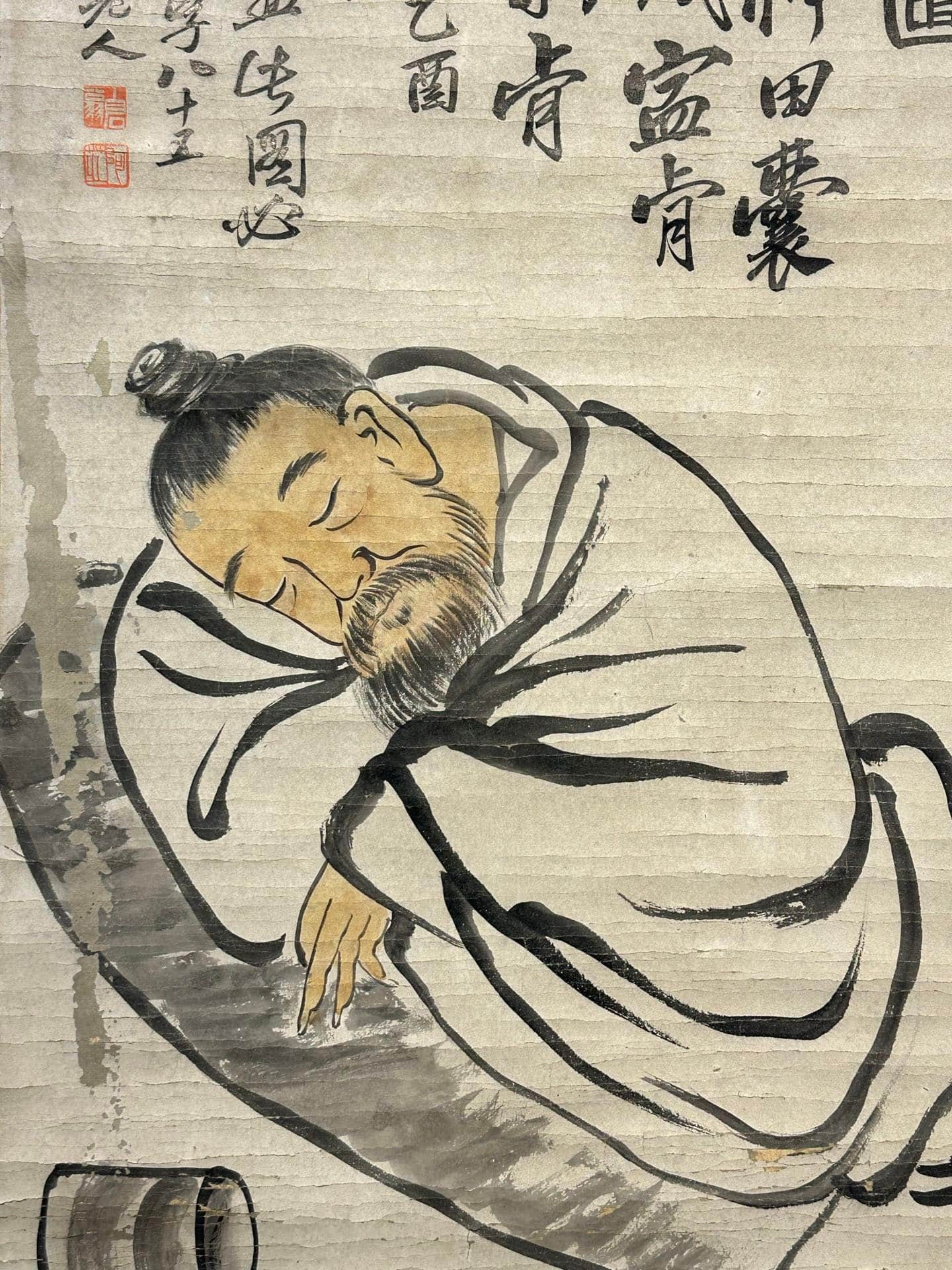 Chinese scroll painting Qi Baishi