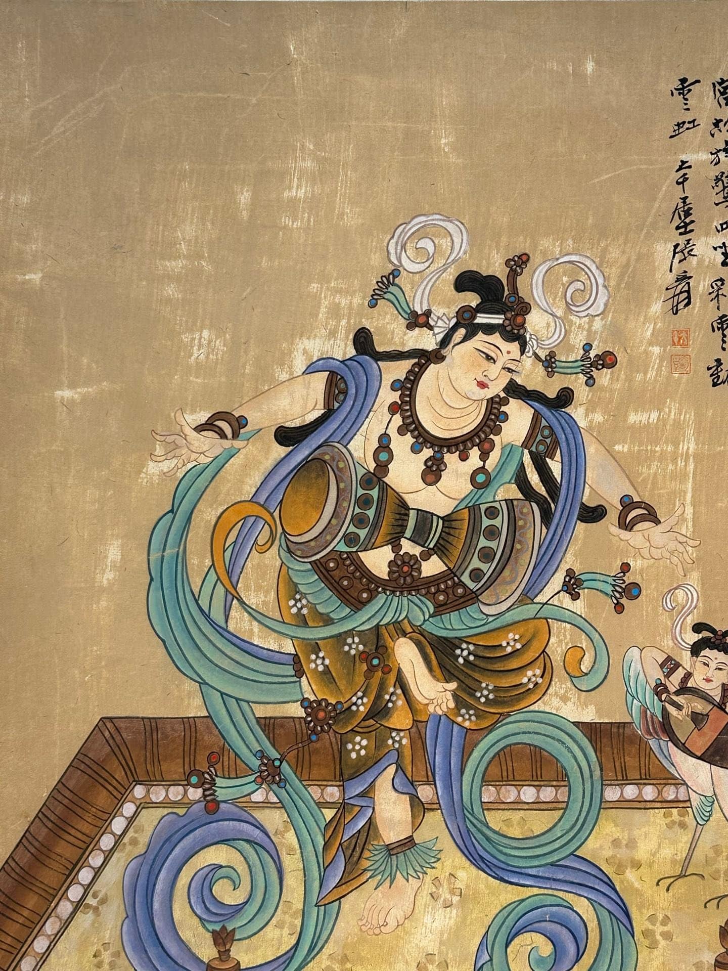 Chinese scroll painting Zhang Daqian