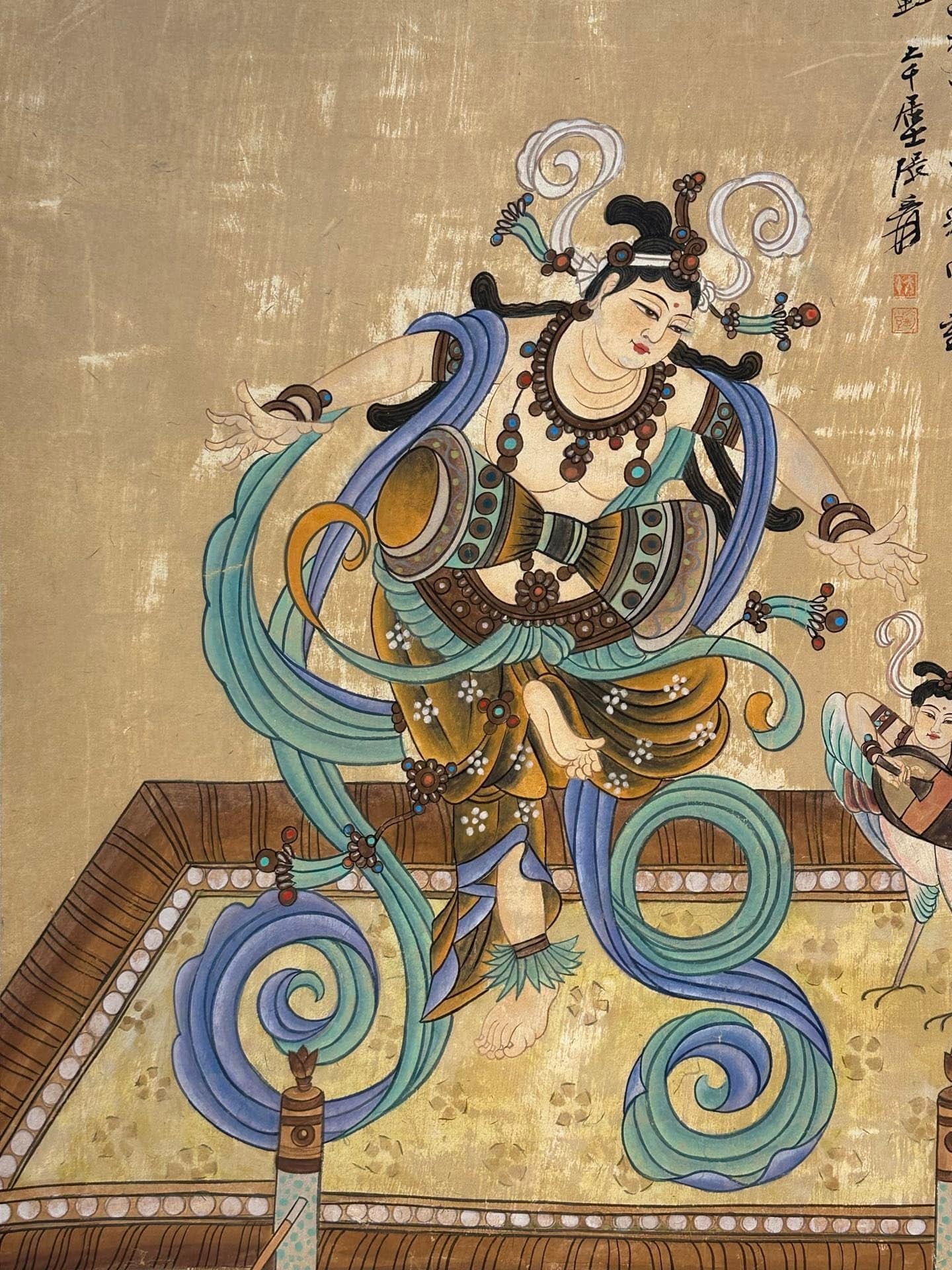 Chinese scroll painting Zhang Daqian