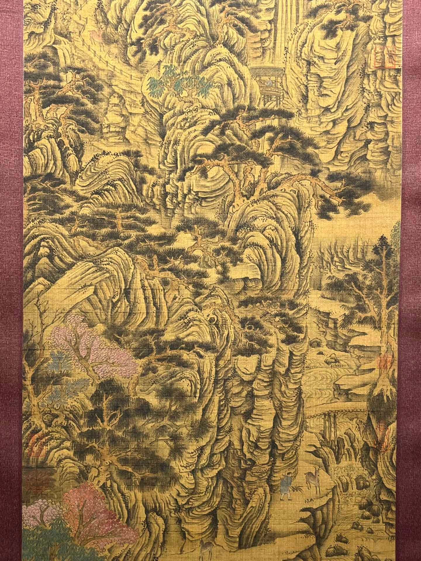 Chinese scroll painting Zhao Xiyuan