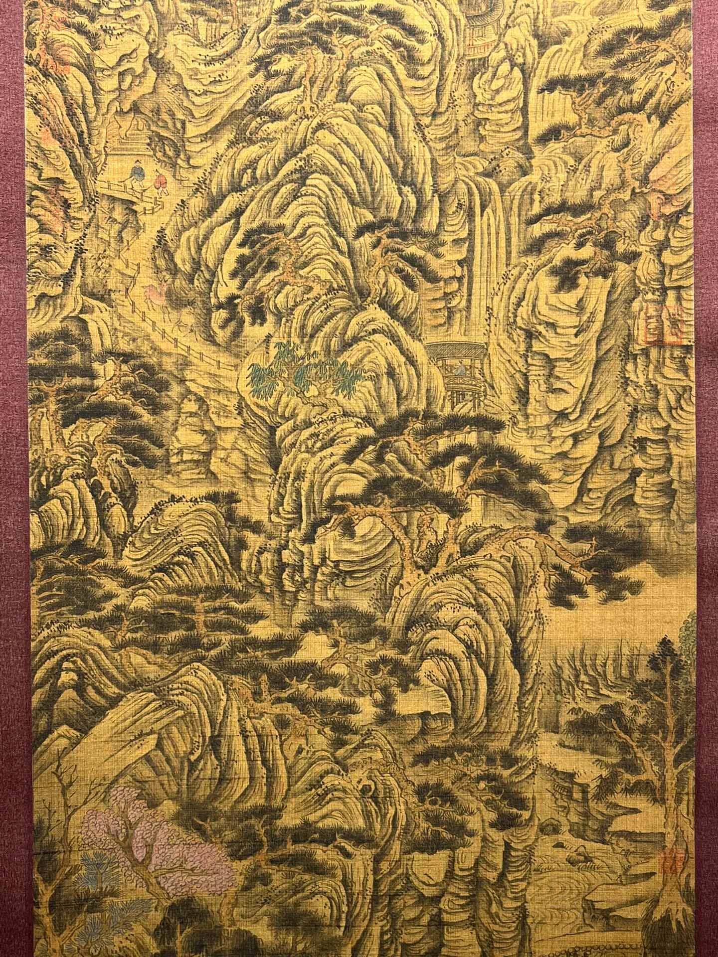 Chinese scroll painting Zhao Xiyuan